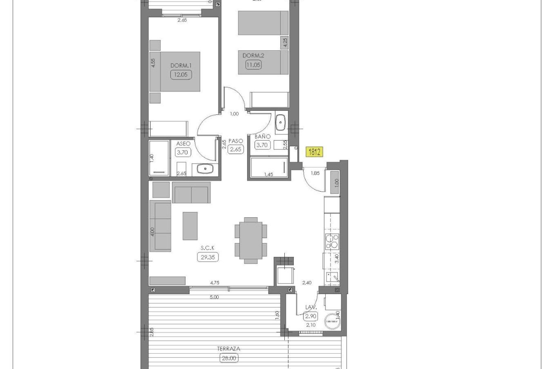 Obra nueva - Bungalow -
Algorfa - La Finca Golf