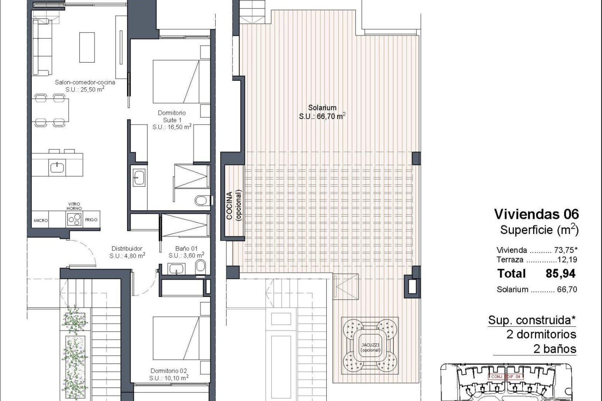 Obra nueva - Bungalow -
Ciudad Quesada - Lo Marabú