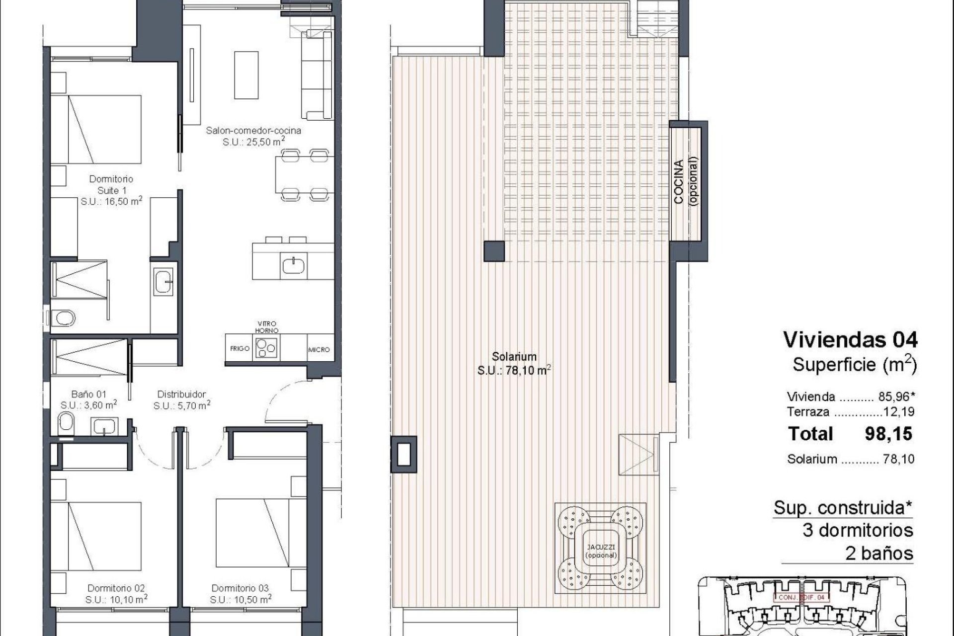 Obra nueva - Bungalow -
Ciudad Quesada - Lo Marabú