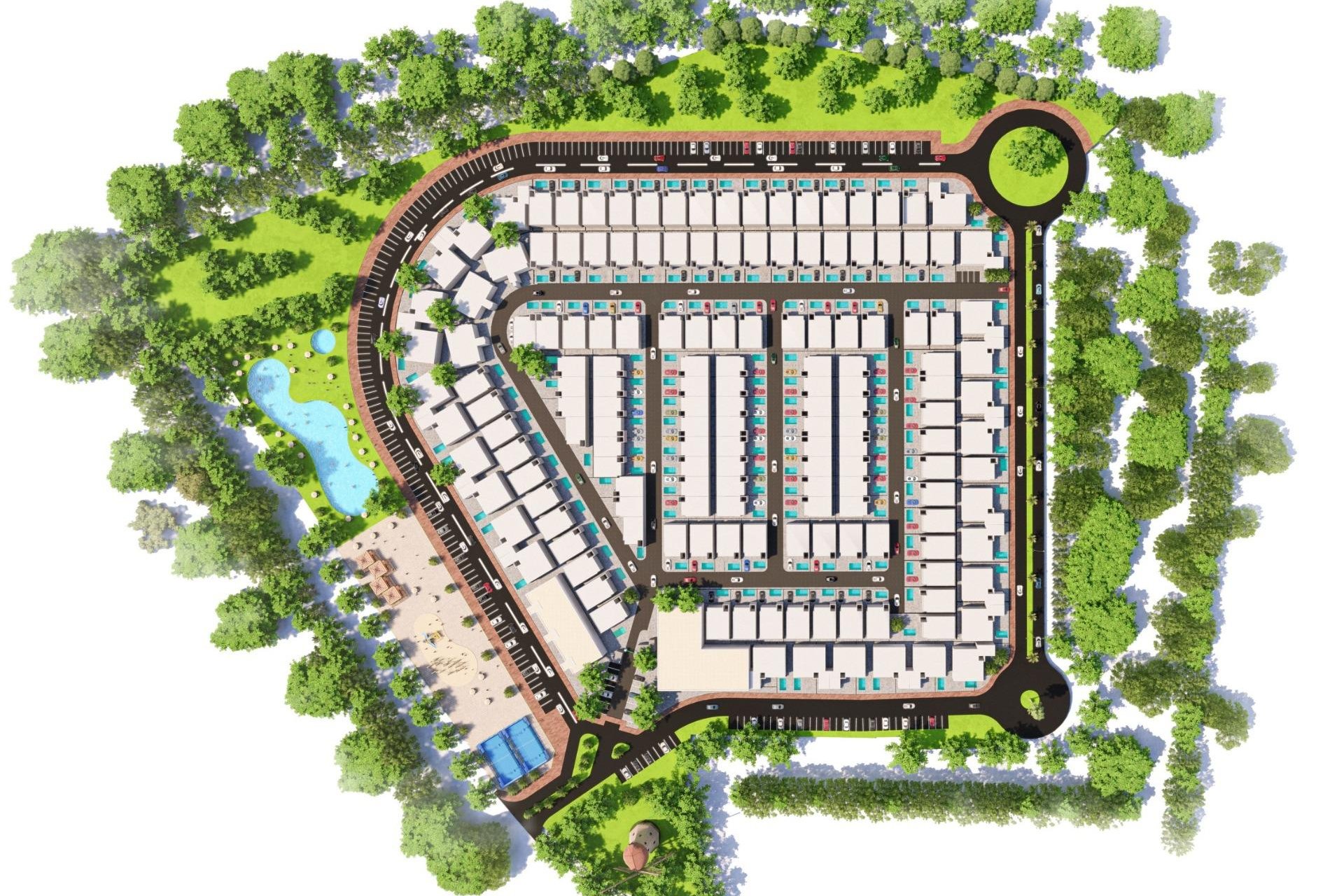 Obra nueva - Bungalow -
Fuente Álamo - La Pinilla