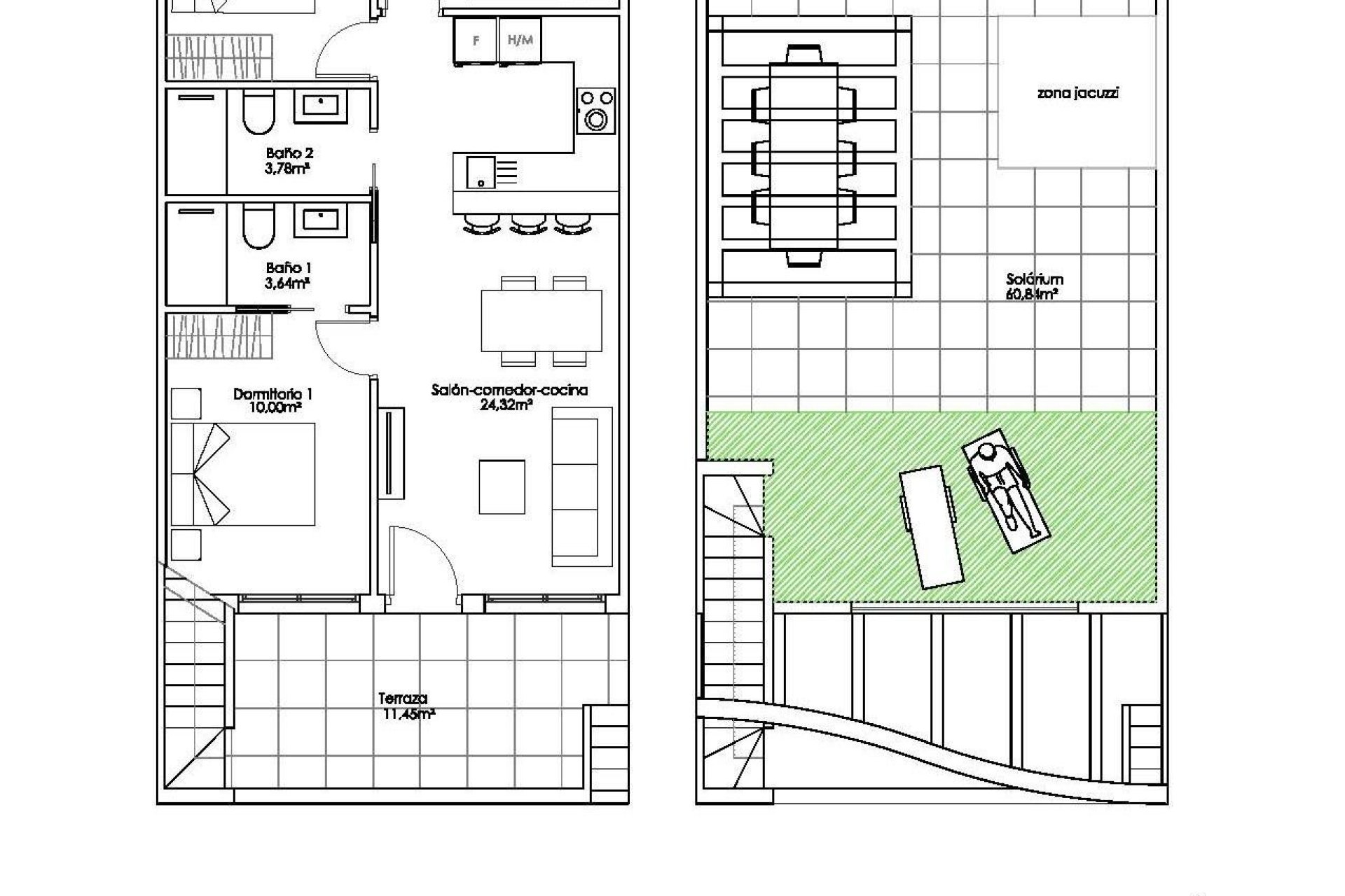 Obra nueva - Bungalow -
Pilar de la Horadada - Parque Ramon eugenio Escudero