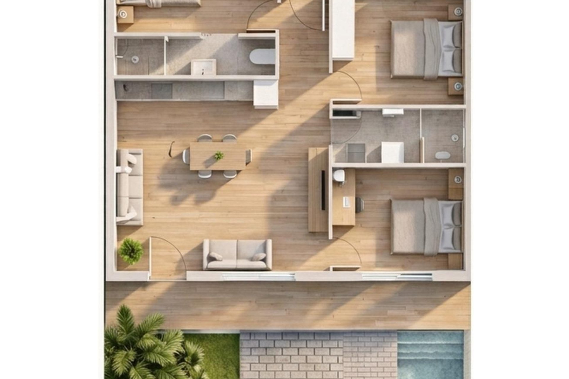 Obra nueva - Bungalow -
Pilar de la Horadada - parques de Andromeda