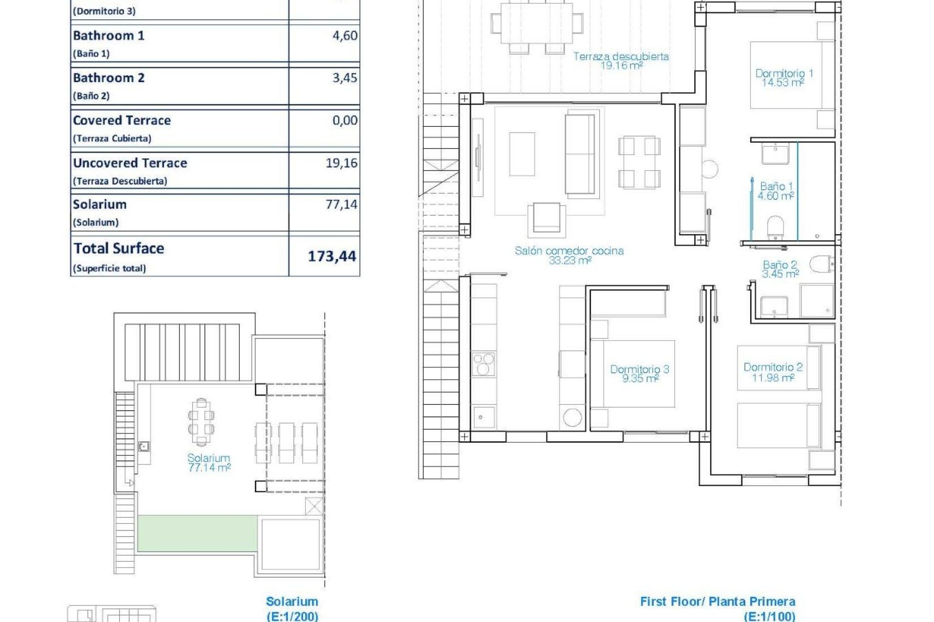 Obra nueva - Bungalow -
Pilar de la Horadada - Playa de las Higuericas