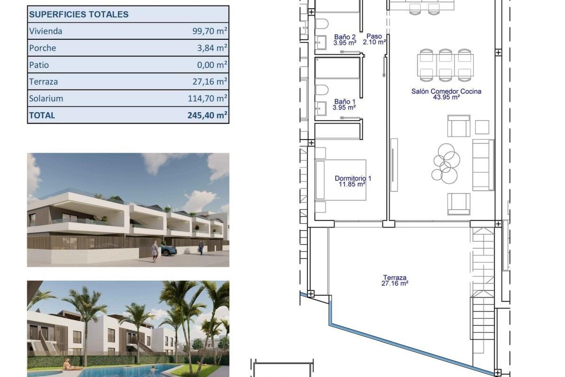 Obra nueva - Bungalow -
Pilar de la Horadada - pueblo