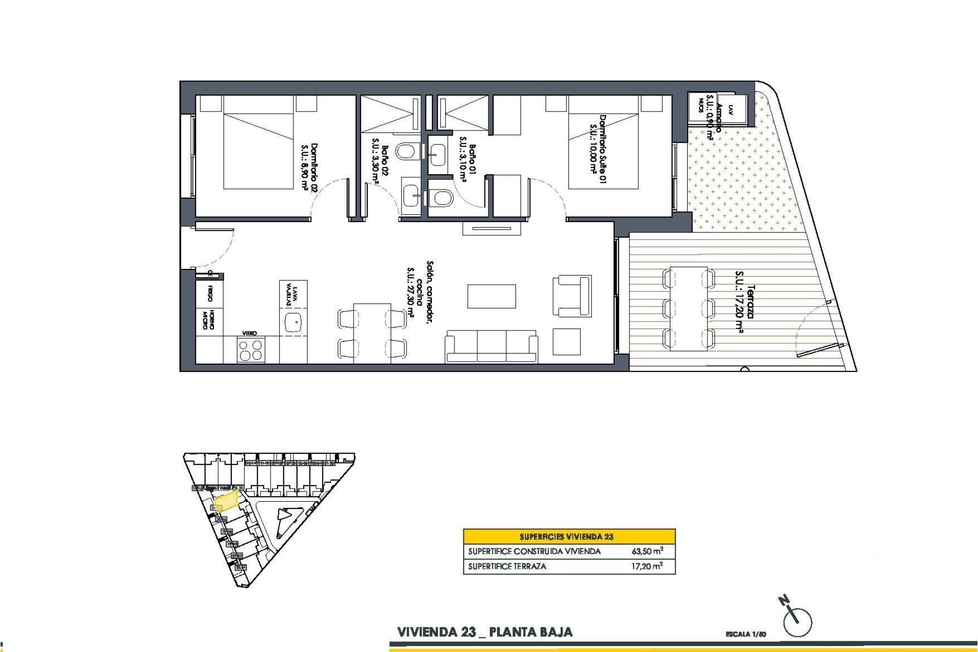 Obra nueva - Bungalow -
San Fulgencio - Pueblo