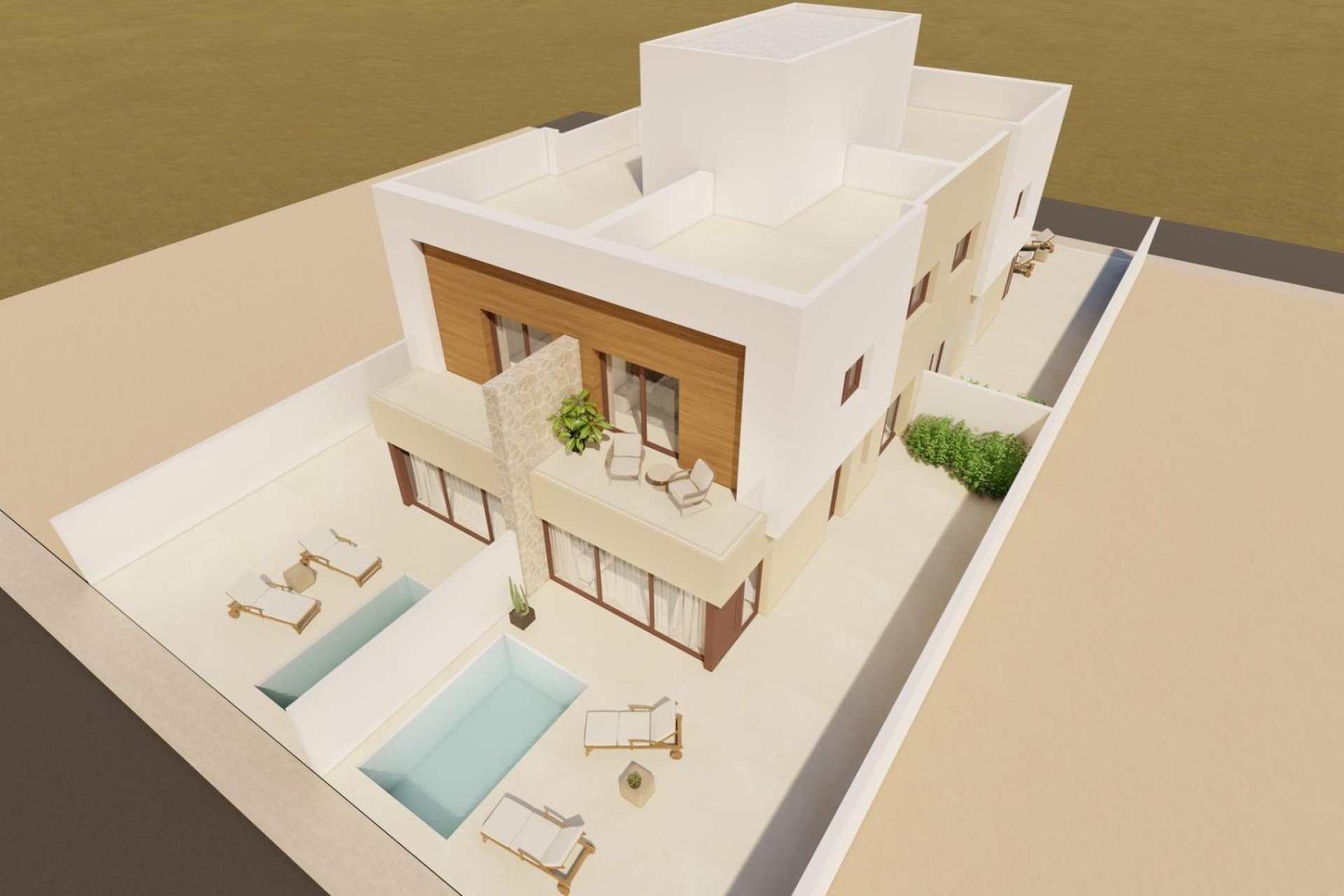 Obra nueva - Quad House -
San Javier - pueblo