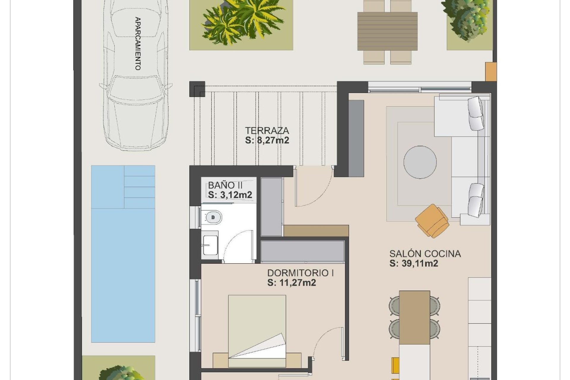 Obra nueva - Quad House -
Torre Pacheco - El Alba