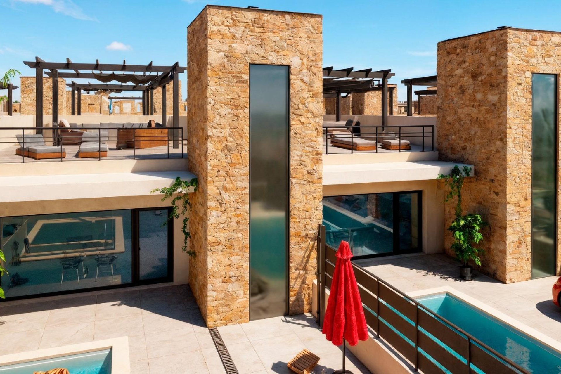 Obra nueva - town house -
Fuente Álamo - La Pinilla