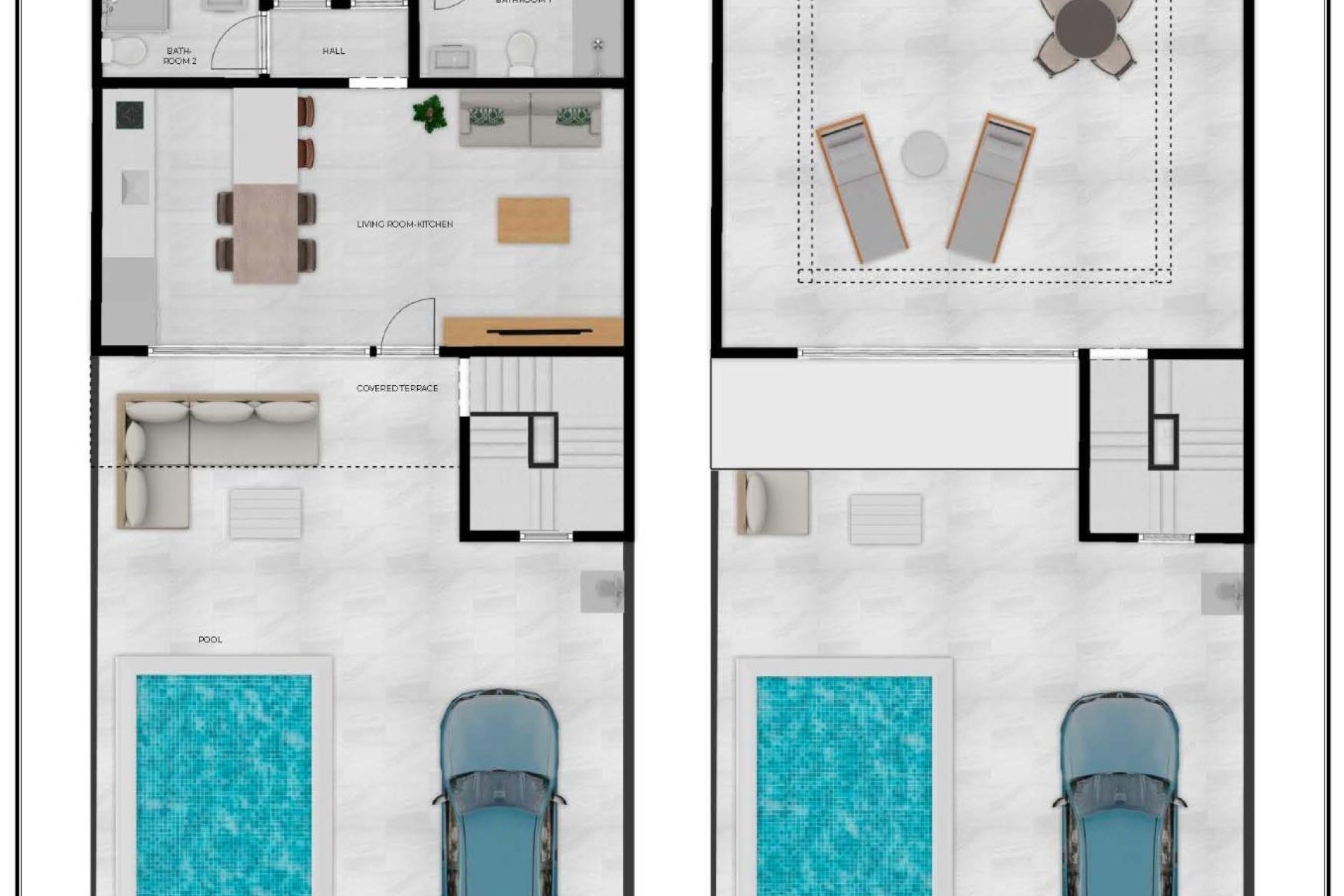 Obra nueva - town house -
Fuente Álamo - La Pinilla