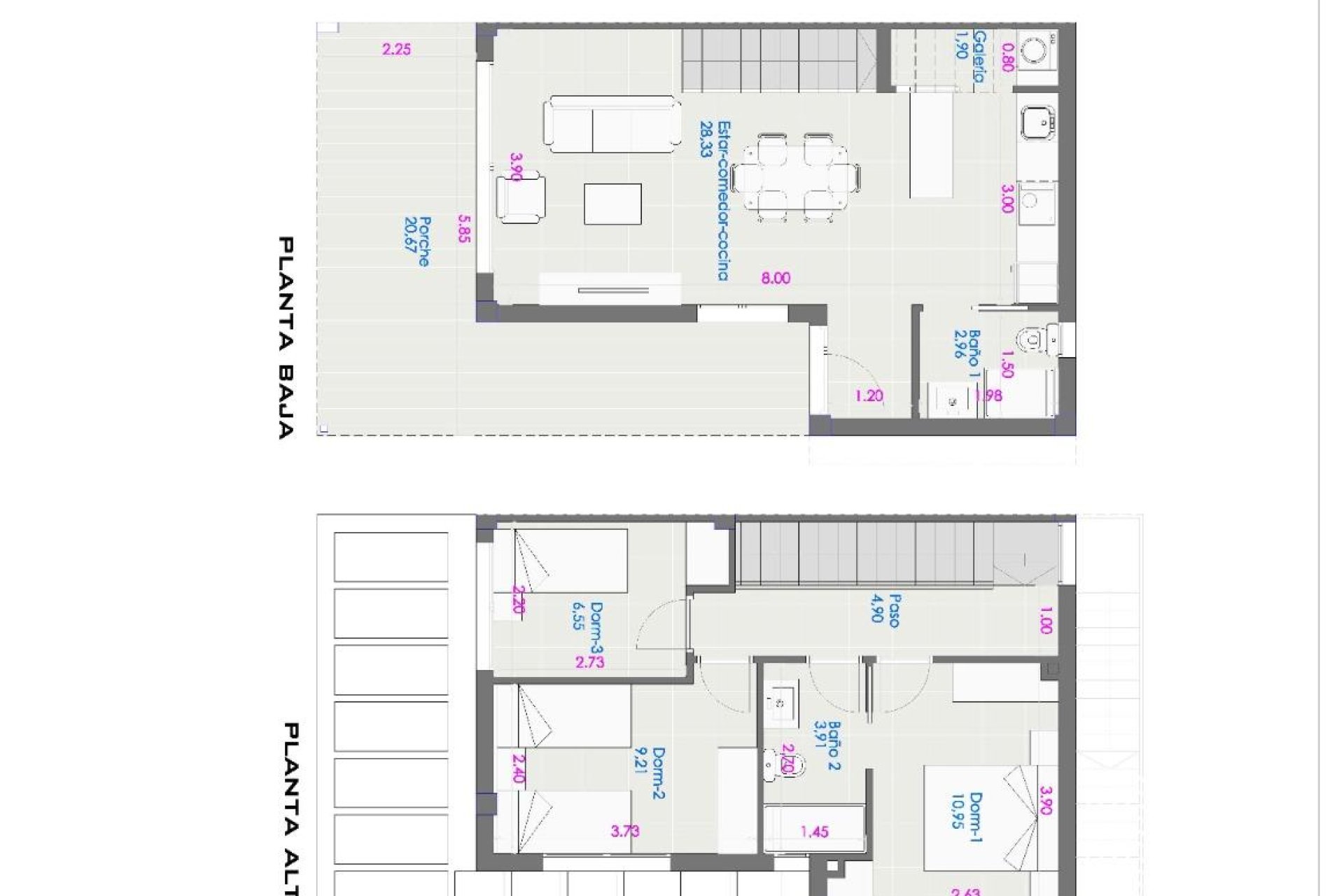 Obra nueva - town house -
Orihuela Costa - Entre golf