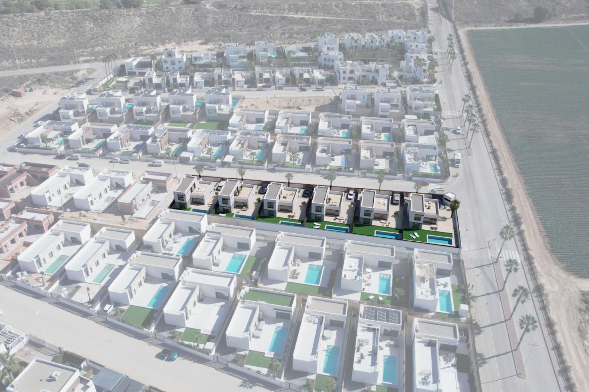 Obra nueva - villa -
Algorfa - La Finca Golf