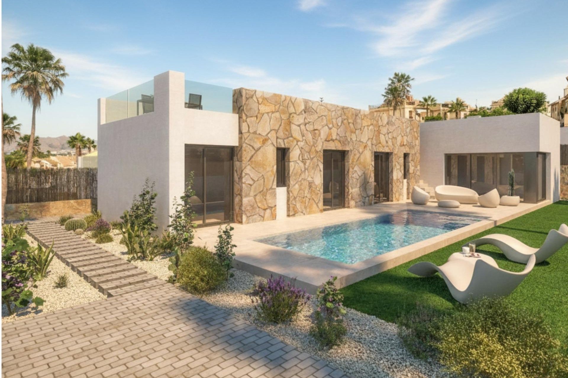 Obra nueva - villa -
Algorfa - La Finca Golf