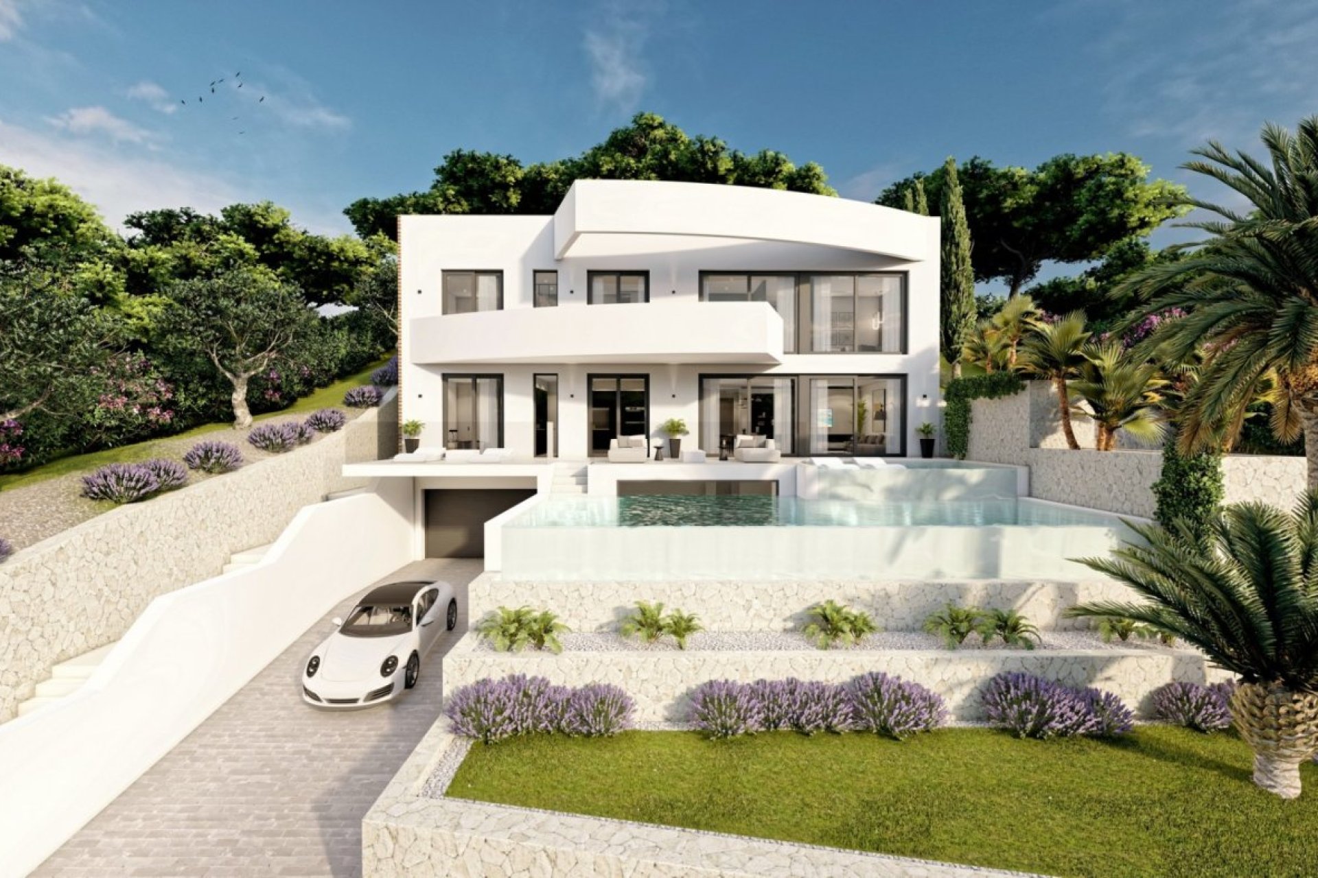 Obra nueva - villa -
Altea - Sierra Altea