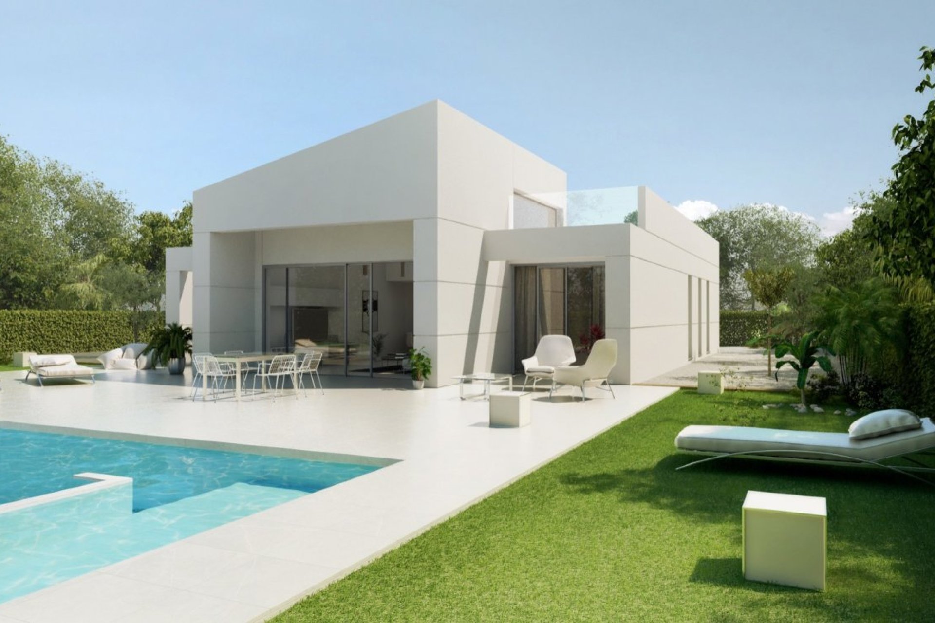 Obra nueva - villa -
Baños y Mendigo - Altaona Golf