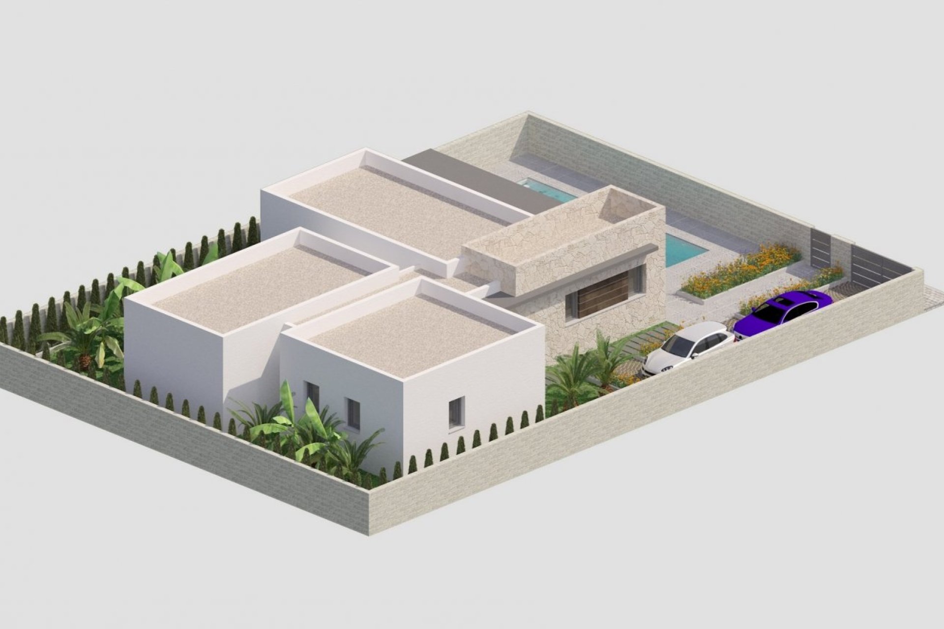 Obra nueva - villa -
Benijofar - Polideportivo