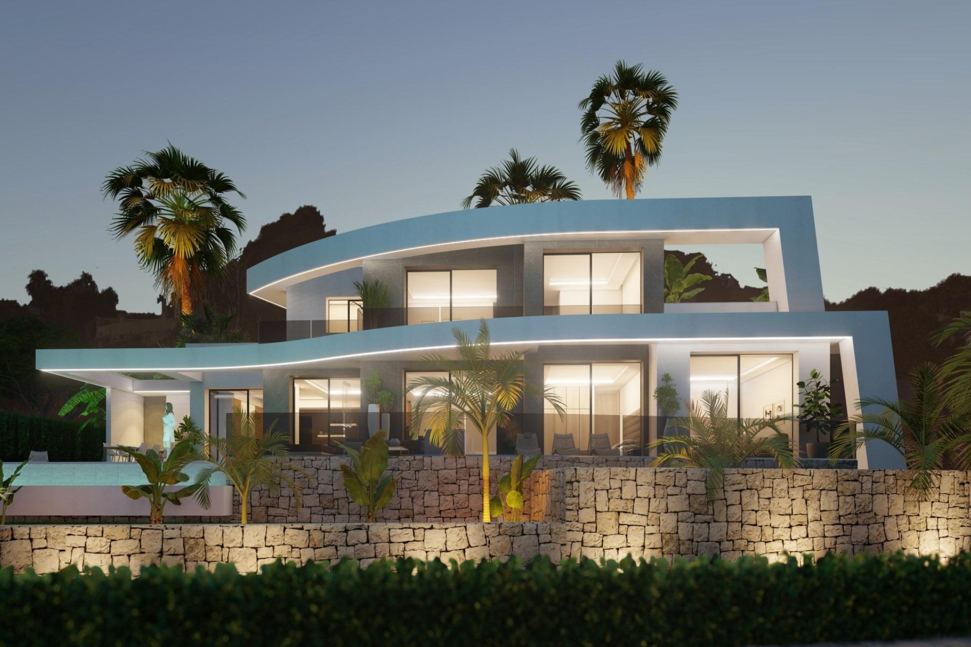 Obra nueva - villa -
Benissa - Playa de La Fustera