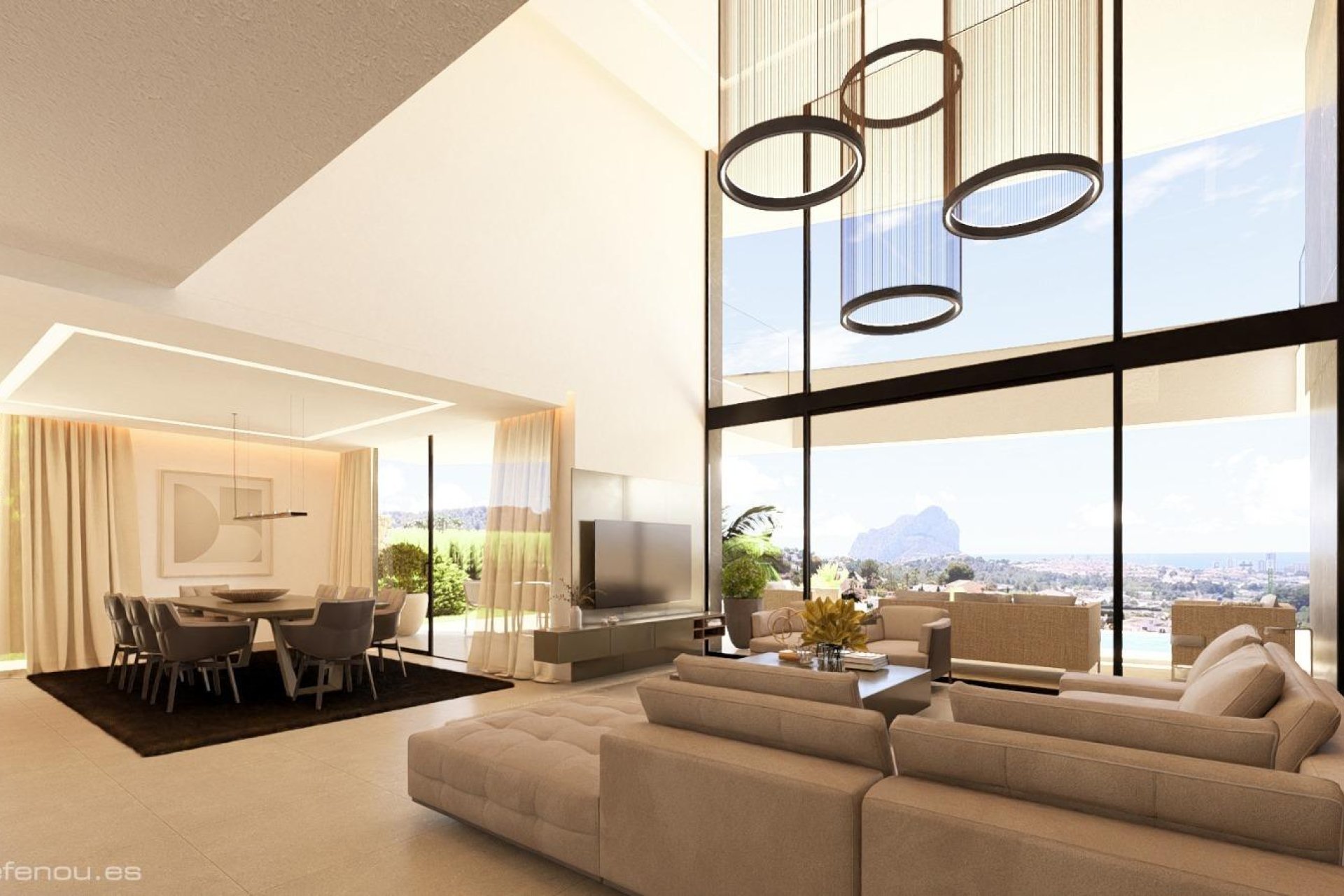 Obra nueva - villa -
Calpe - Empedrola