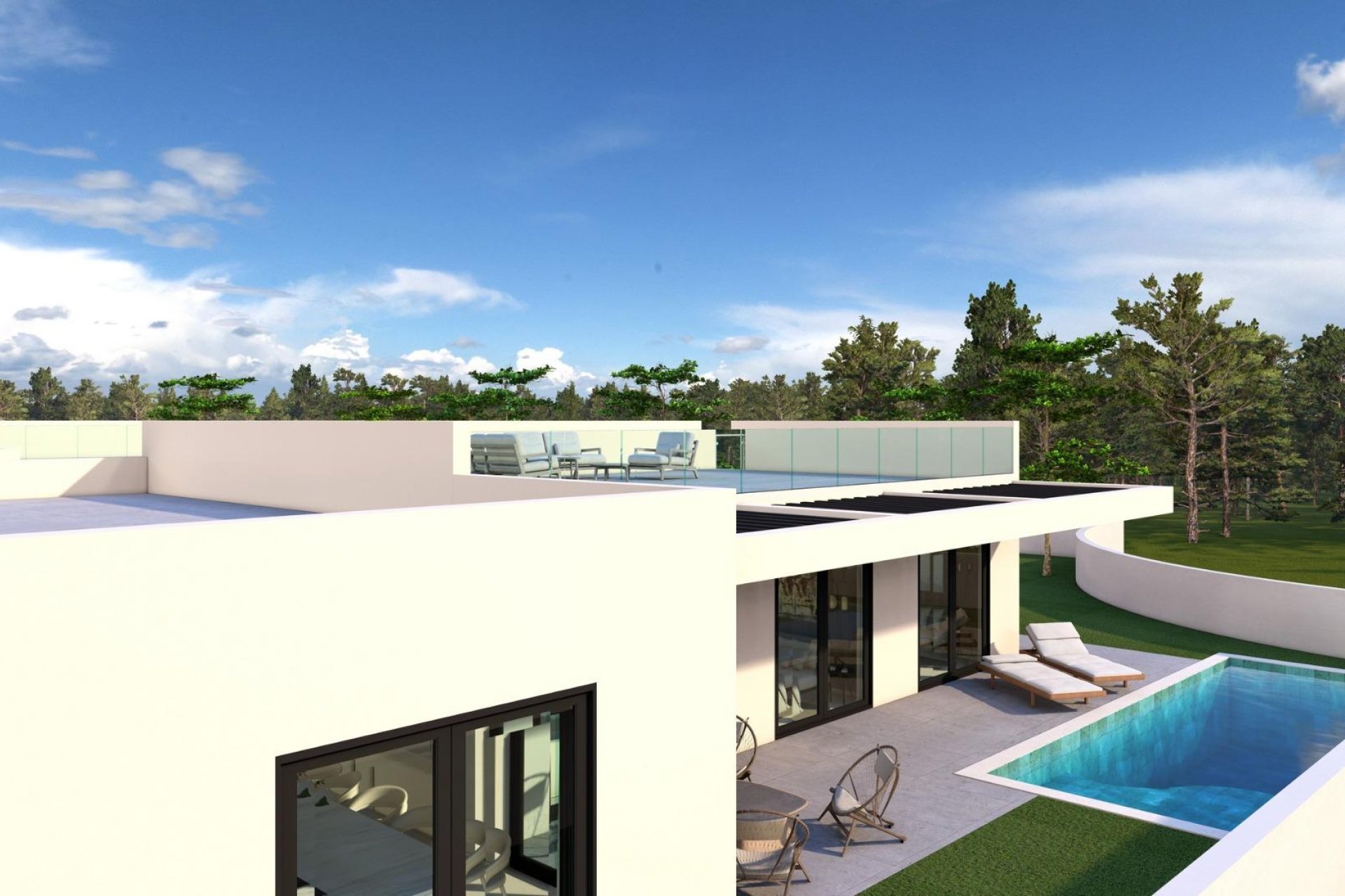 Obra nueva - villa -
Finestrat - Golf Bahia