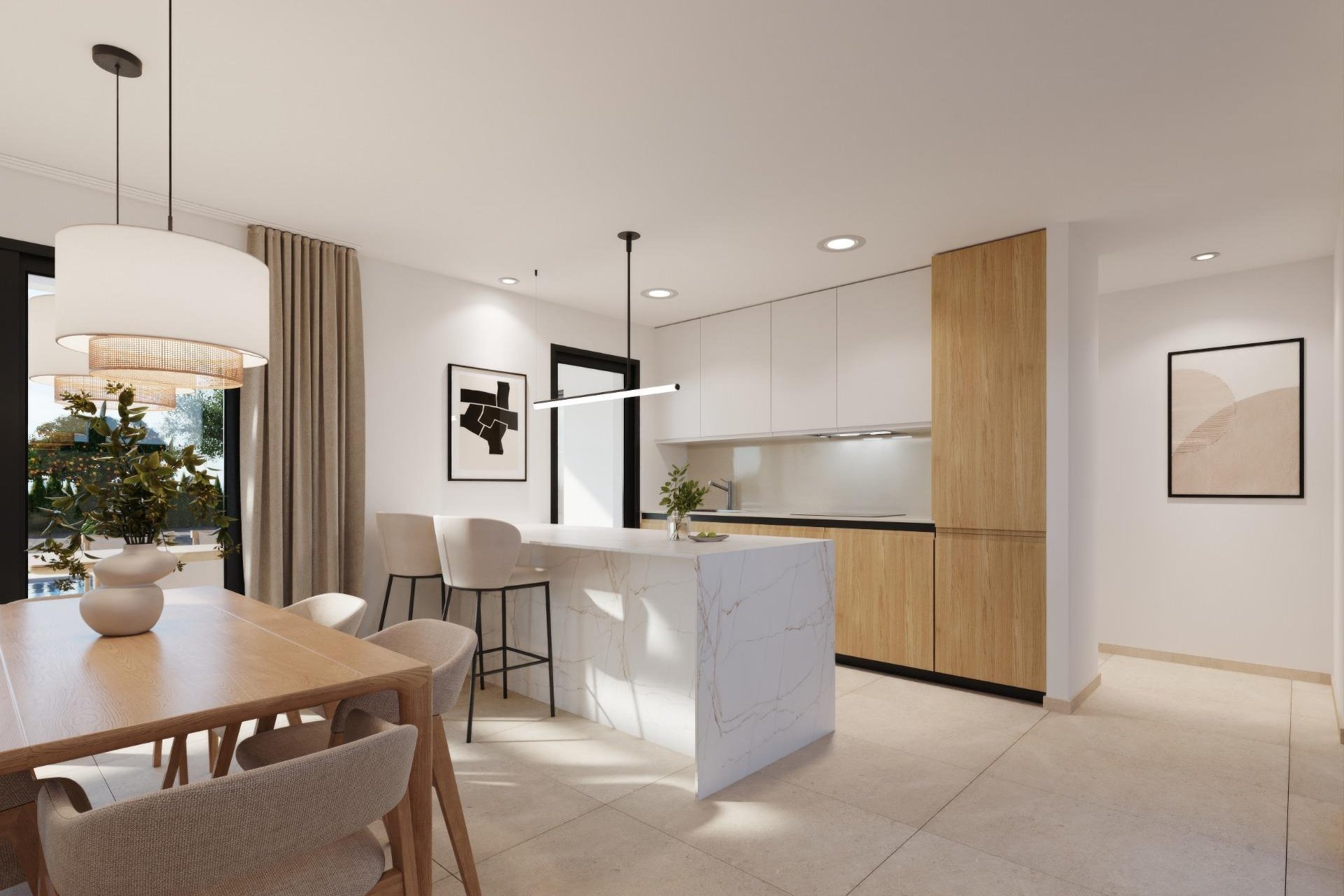 Obra nueva - villa -
Fuente Álamo - Hacienda del Alamo