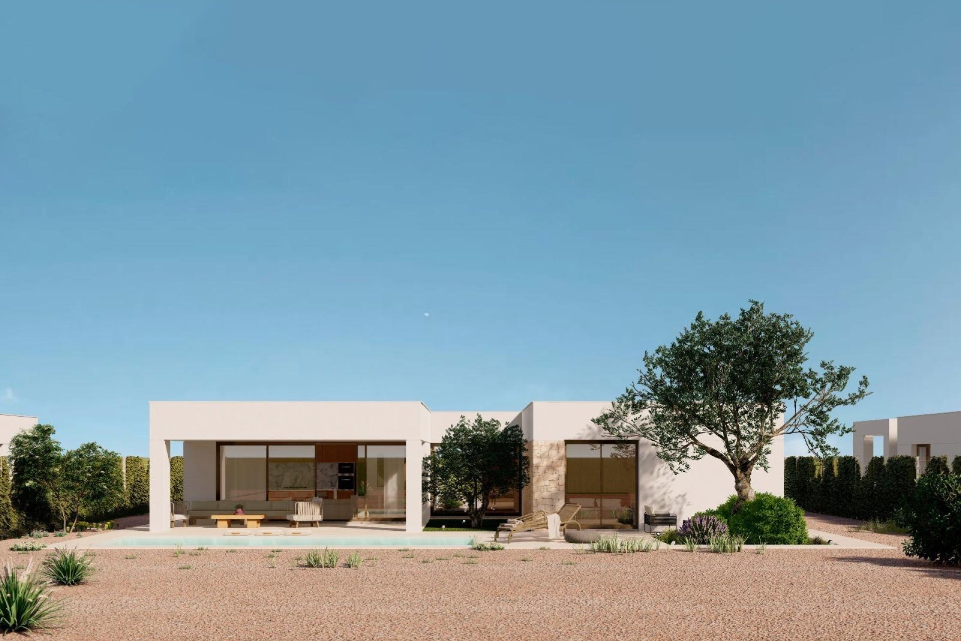 Obra nueva - villa -
Fuente Álamo - Hacienda del Alamo