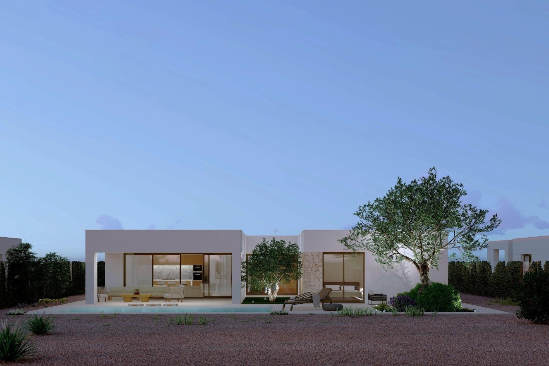 Obra nueva - villa -
Fuente Álamo - Hacienda del Alamo