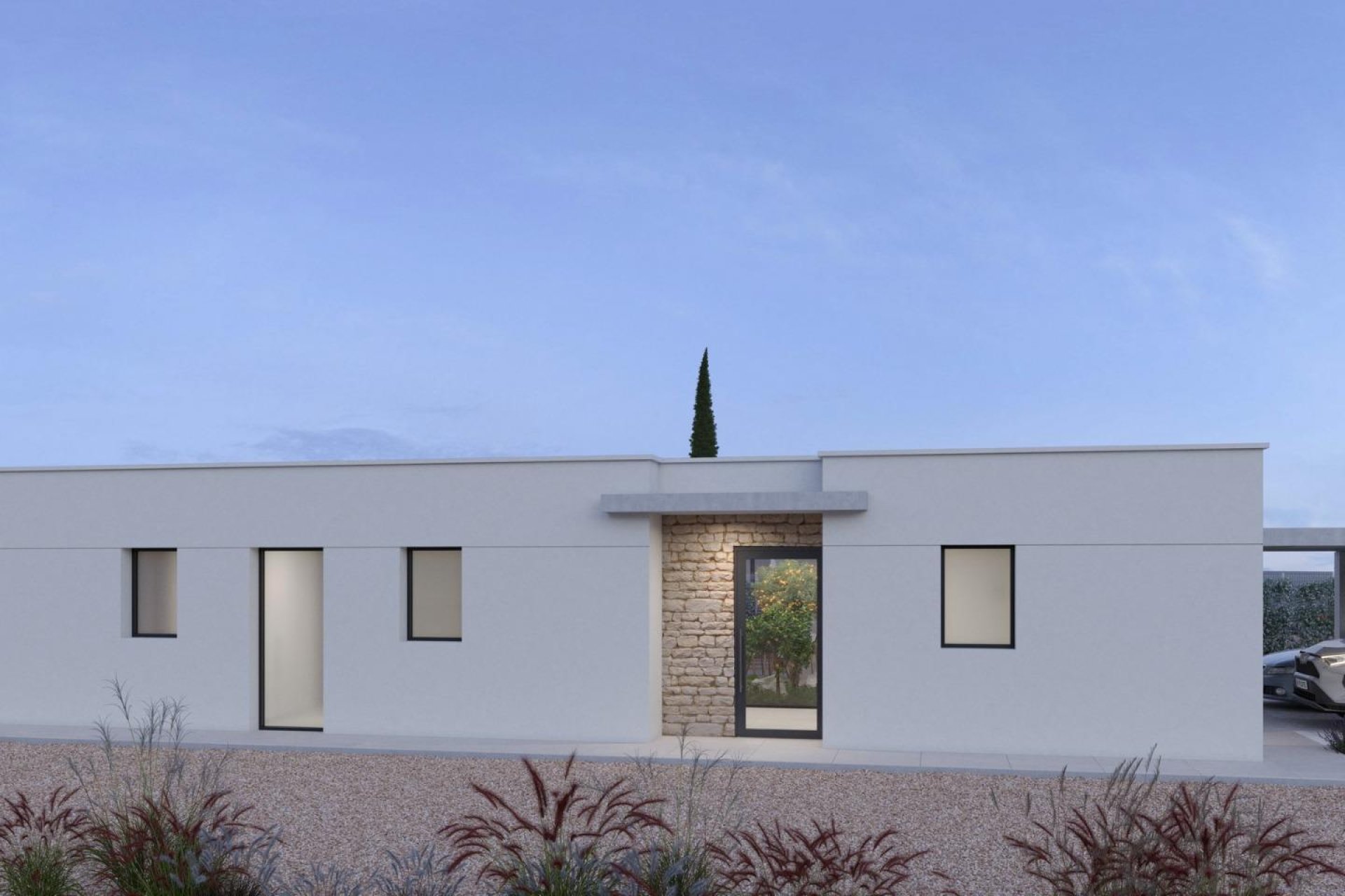 Obra nueva - villa -
Fuente Álamo - Hacienda del Alamo