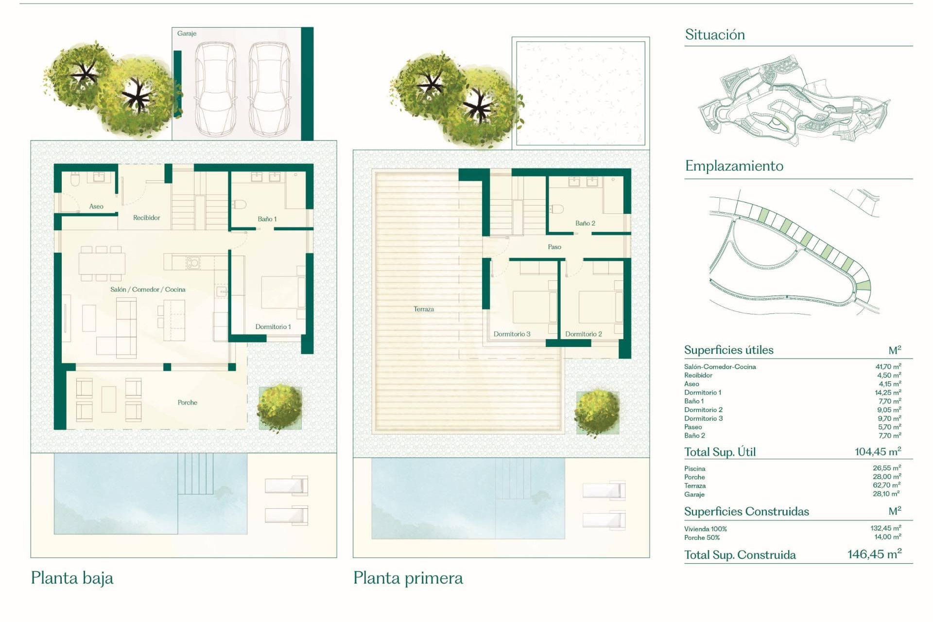 Obra nueva - villa -
Fuente Álamo - Hacienda del Alamo