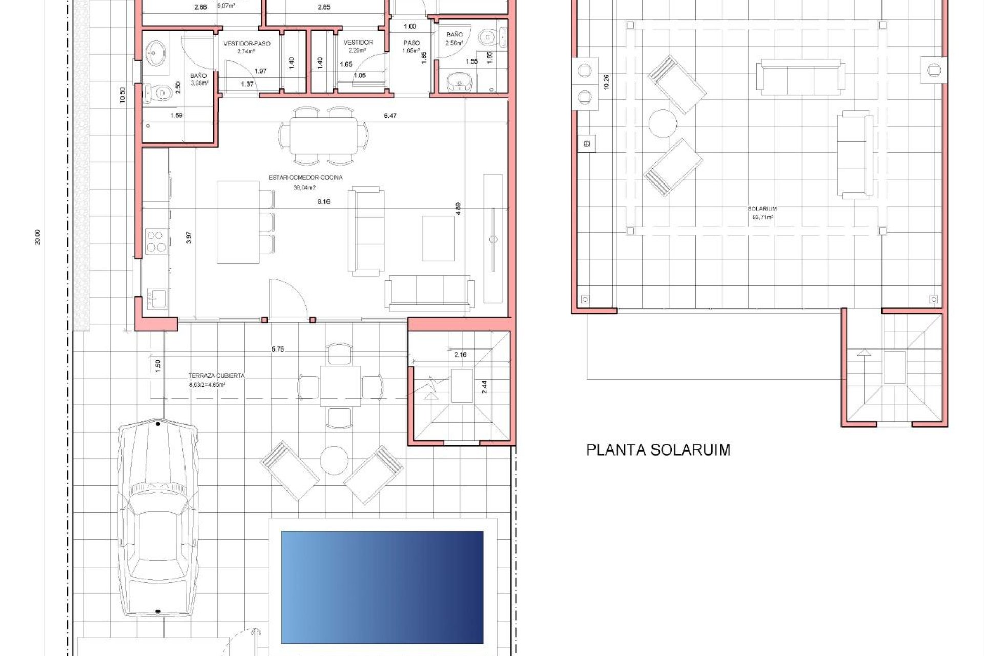 Obra nueva - villa -
Fuente Álamo - La Pinilla