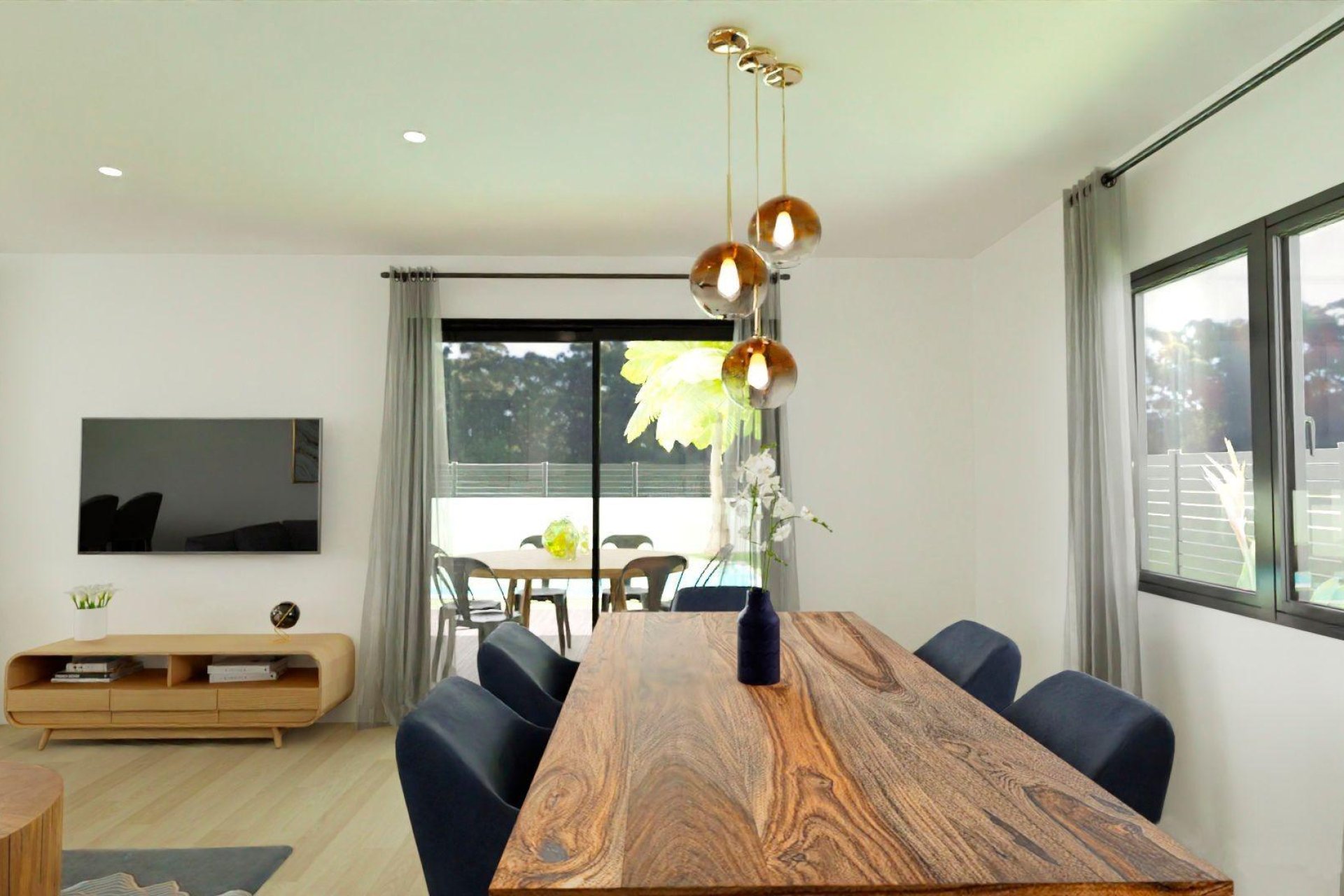 Obra nueva - villa -
Hondón de las Nieves - Urbaniz La Montañosa