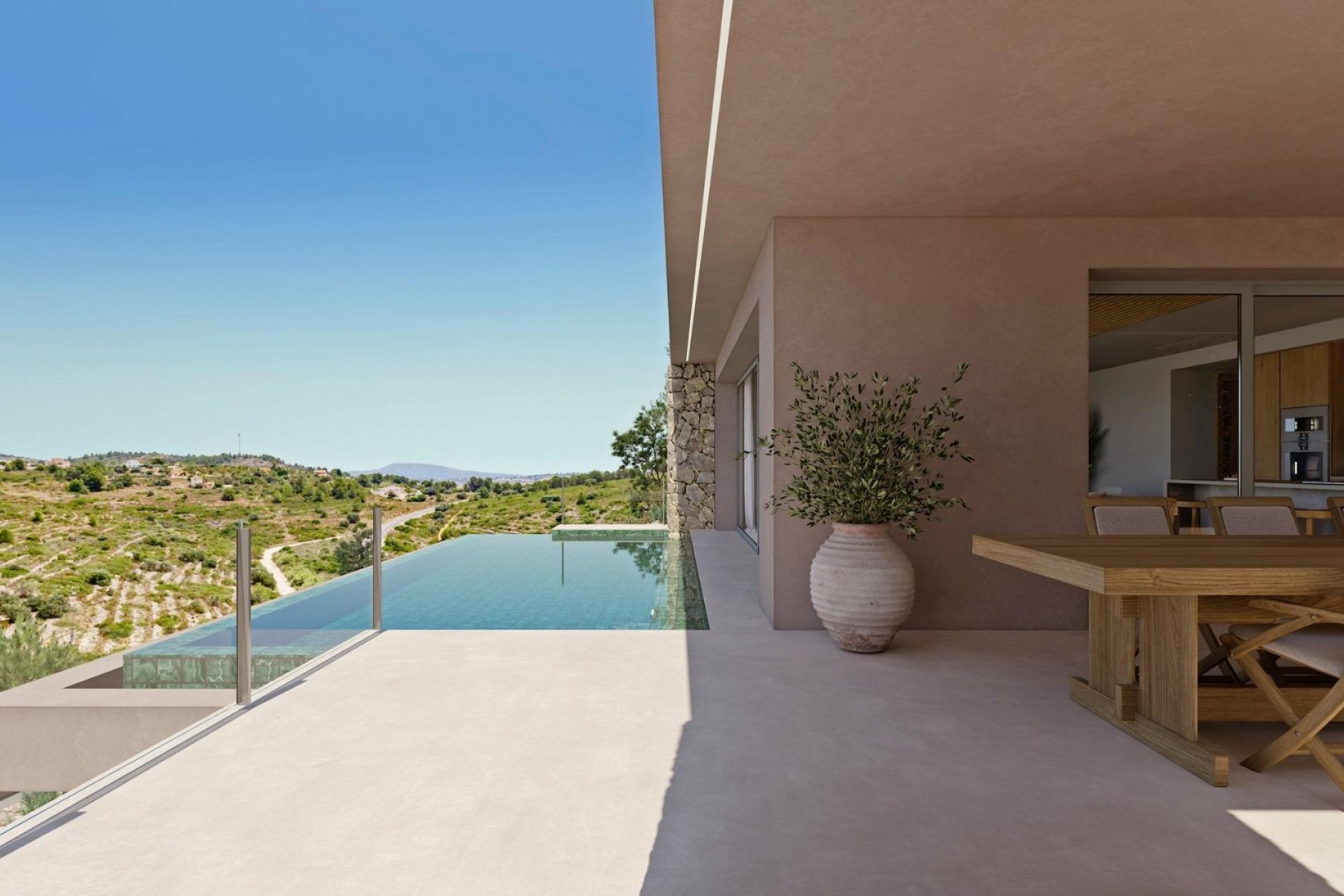 Obra nueva - villa -
Lliber - Montanya Llarga
