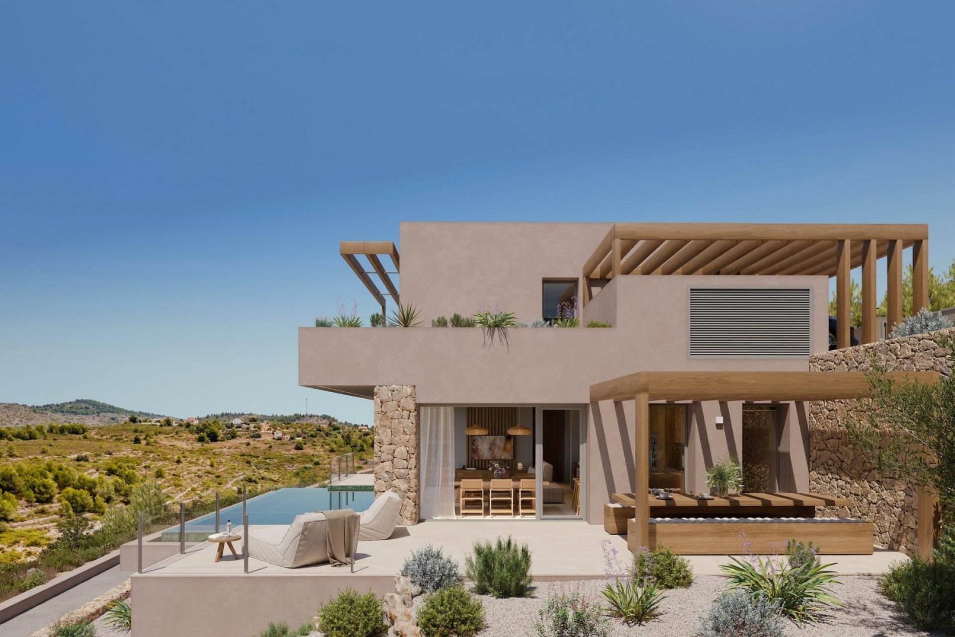 Obra nueva - villa -
Lliber - Montanya Llarga