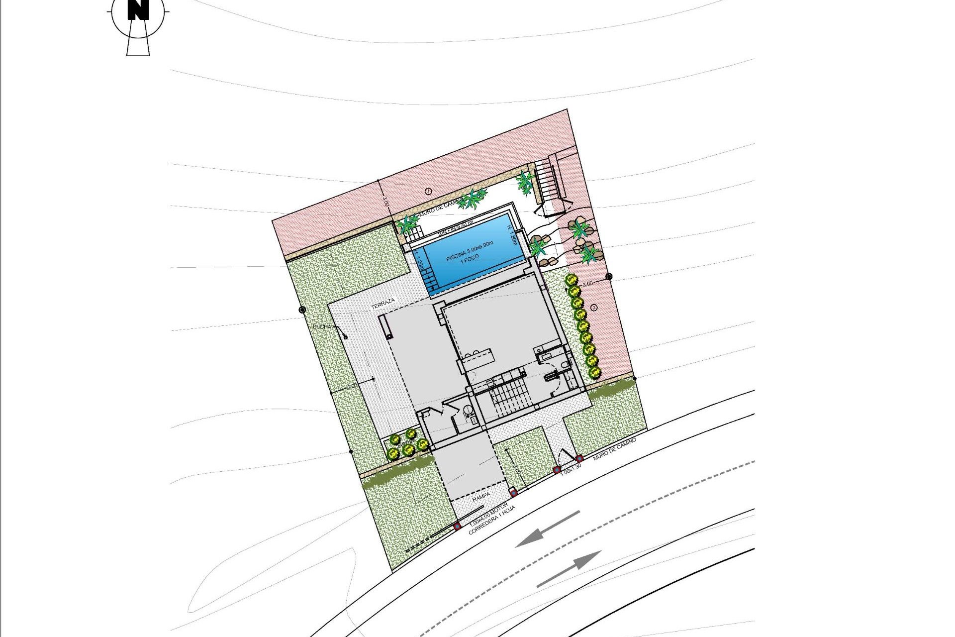 Obra nueva - villa -
Lliber - Montanya Llarga