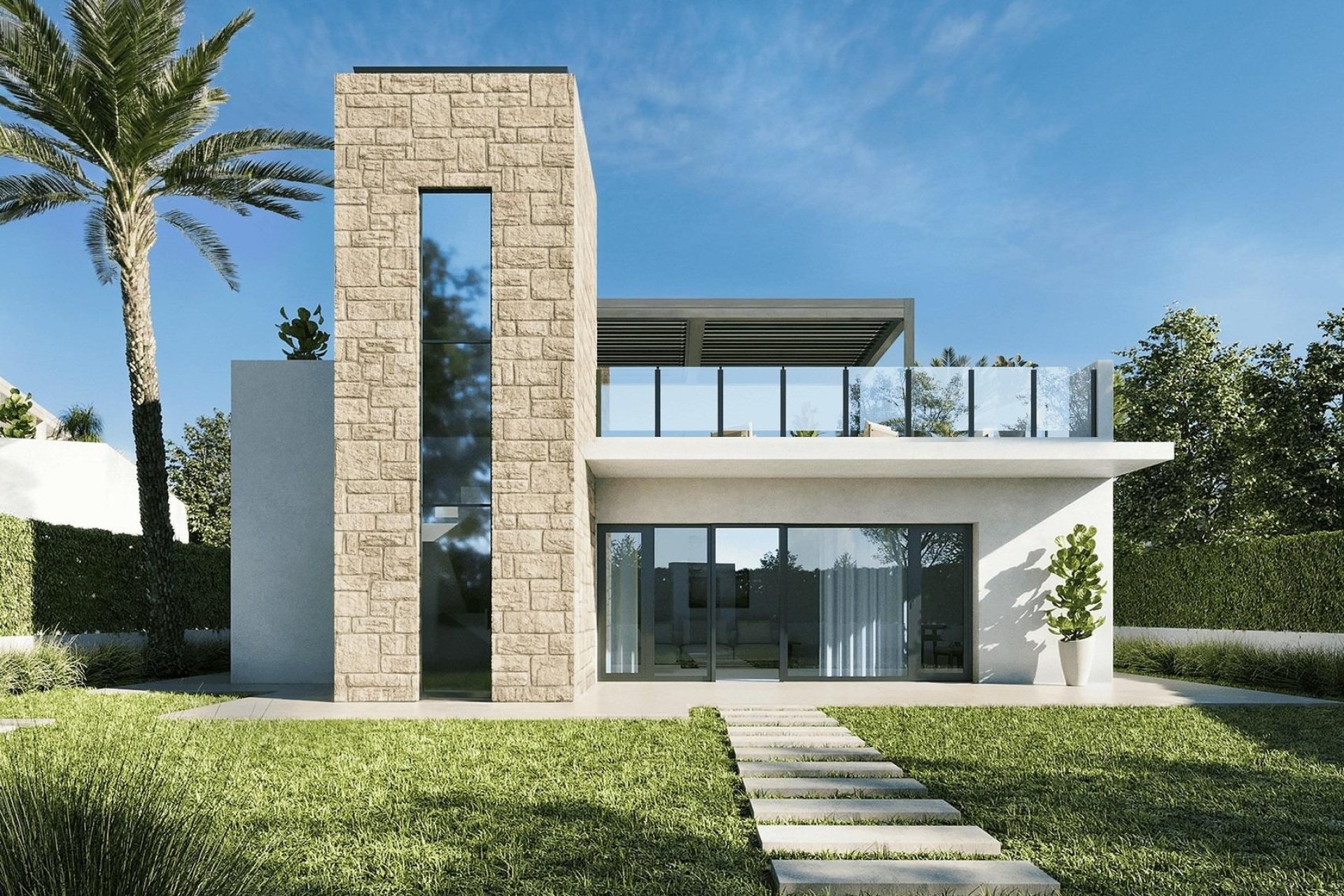 Obra nueva - villa -
Lorca - Jardines de Almenara