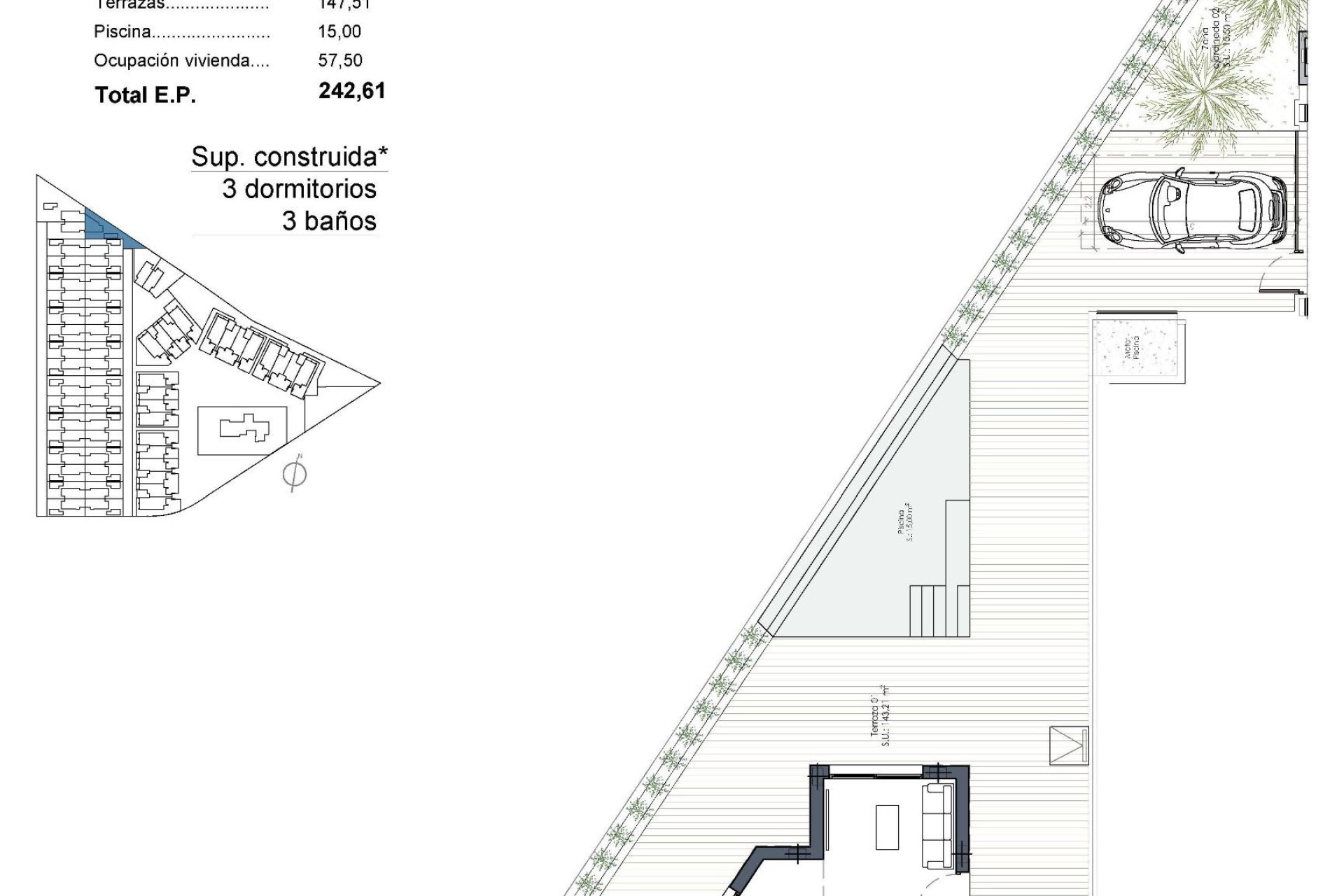 Obra nueva - villa -
Los Alcazares - Serena Golf