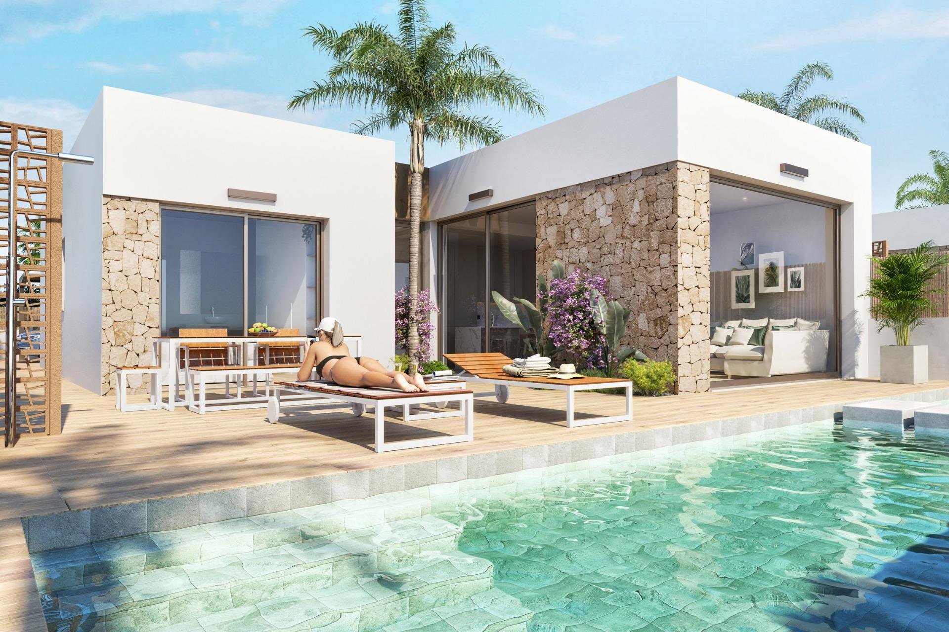 Obra nueva - villa -
Los Alcazares - Serena Golf