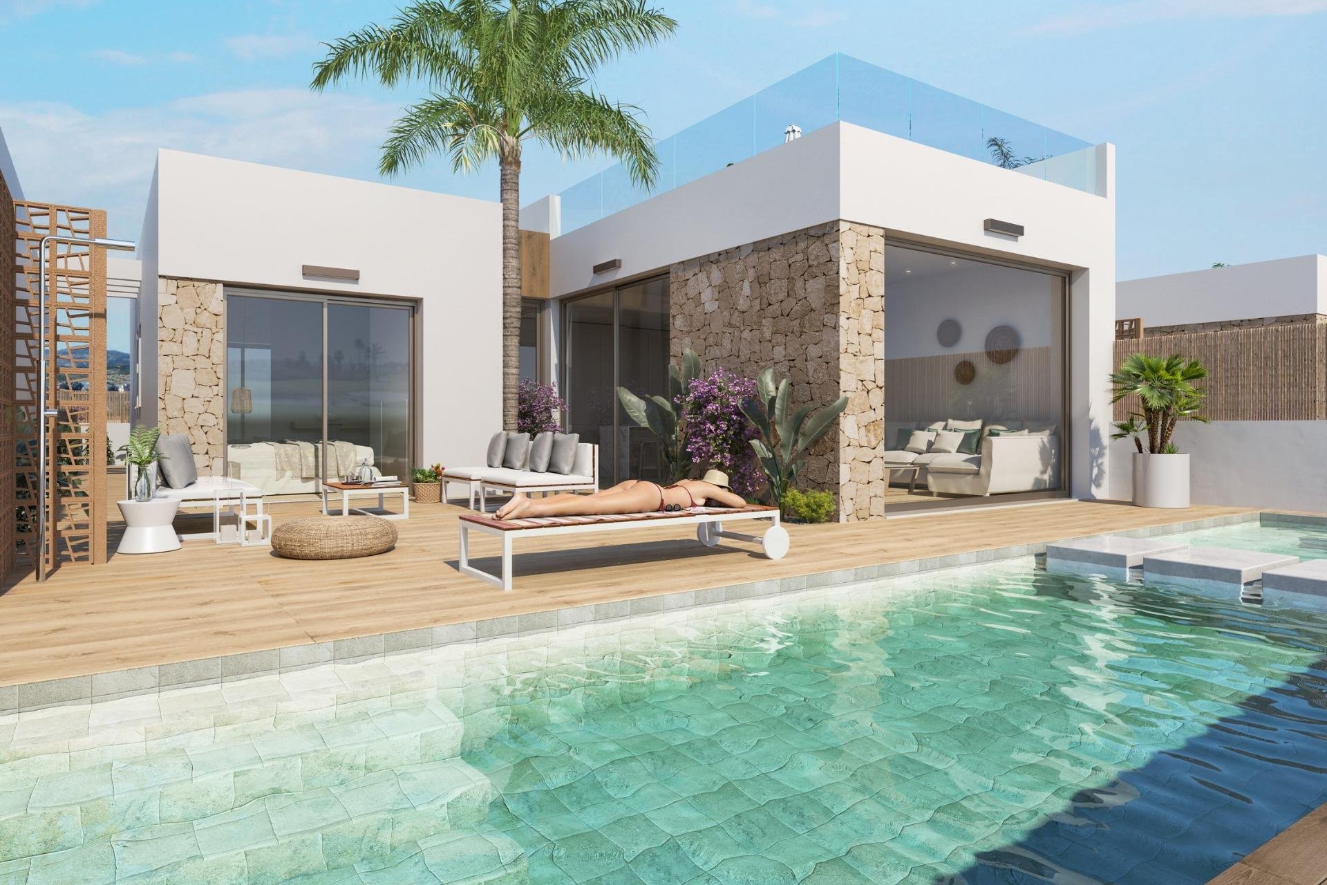 Obra nueva - villa -
Los Alcazares - Serena Golf