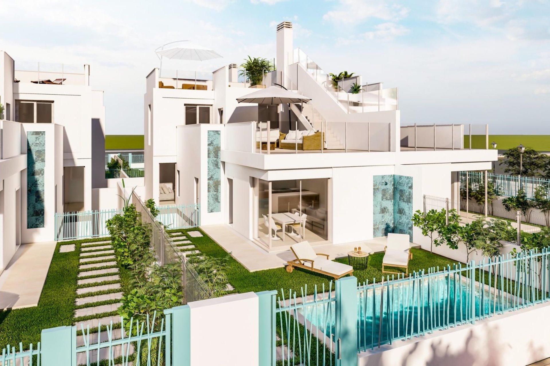 Obra nueva - villa -
Los Alcazares - Torre del Rame