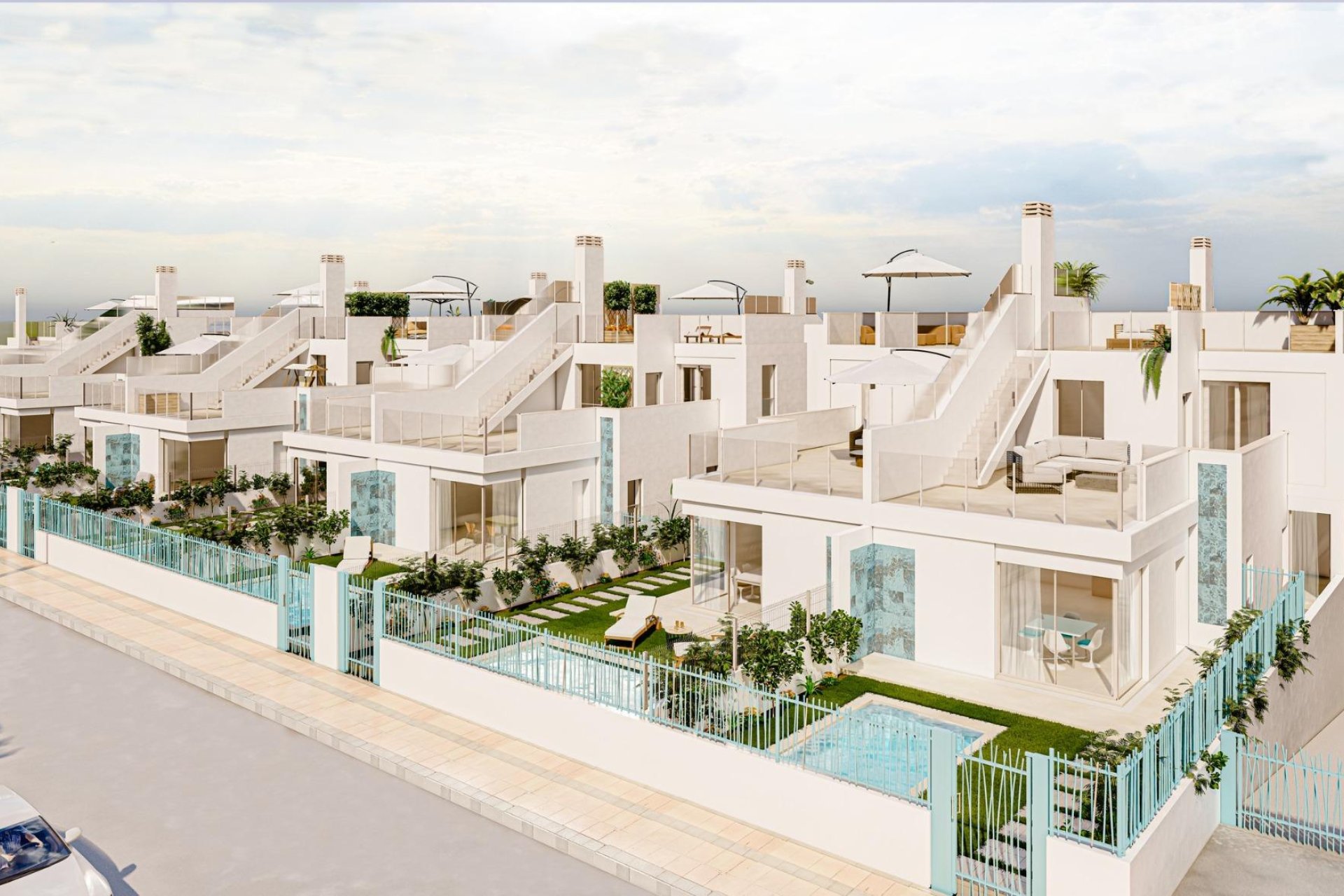 Obra nueva - villa -
Los Alcazares - Torre del Rame