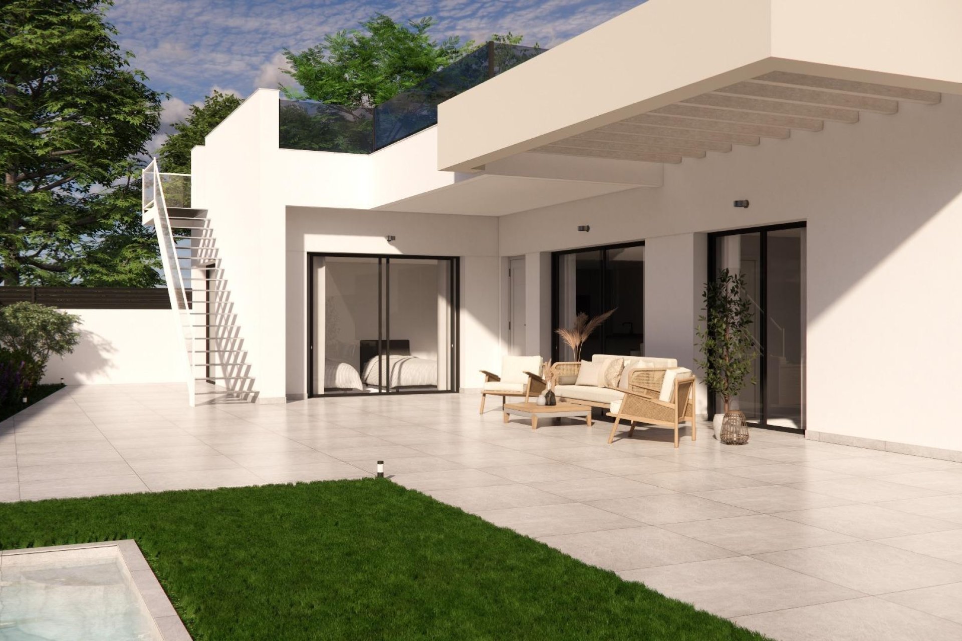 Obra nueva - villa -
Los Montesinos - La Herrada