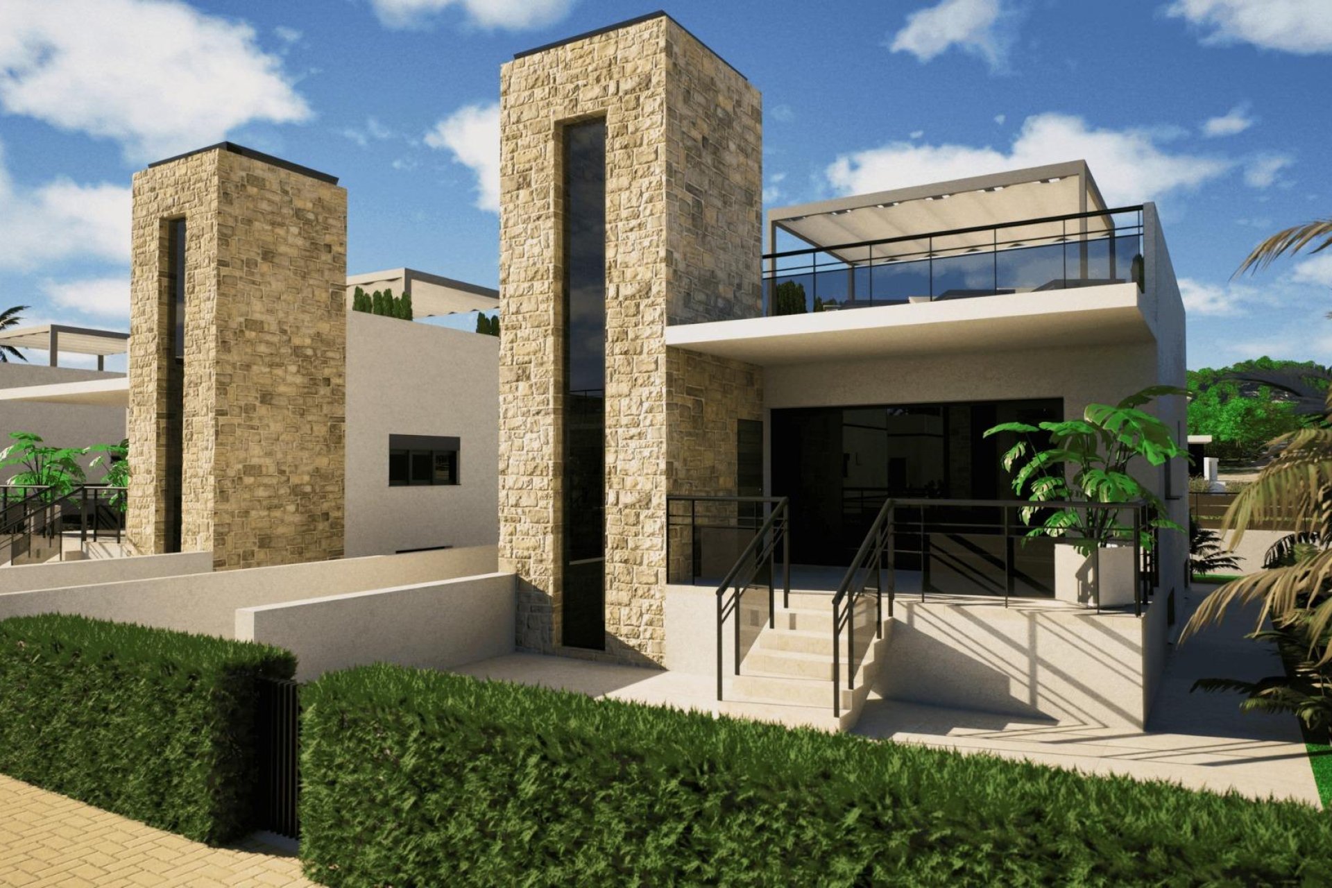 Obra nueva - villa -
Mazarron - Camposol Golf