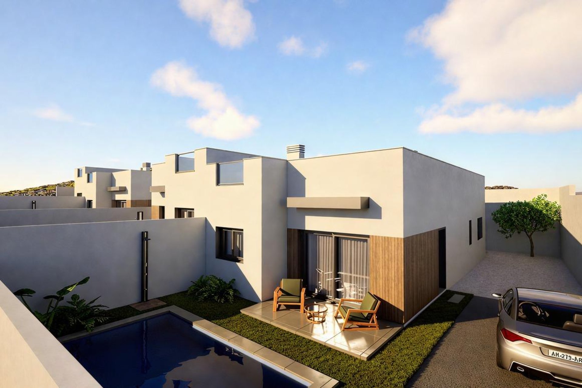 Obra nueva - villa -
Mazarron - Country Club