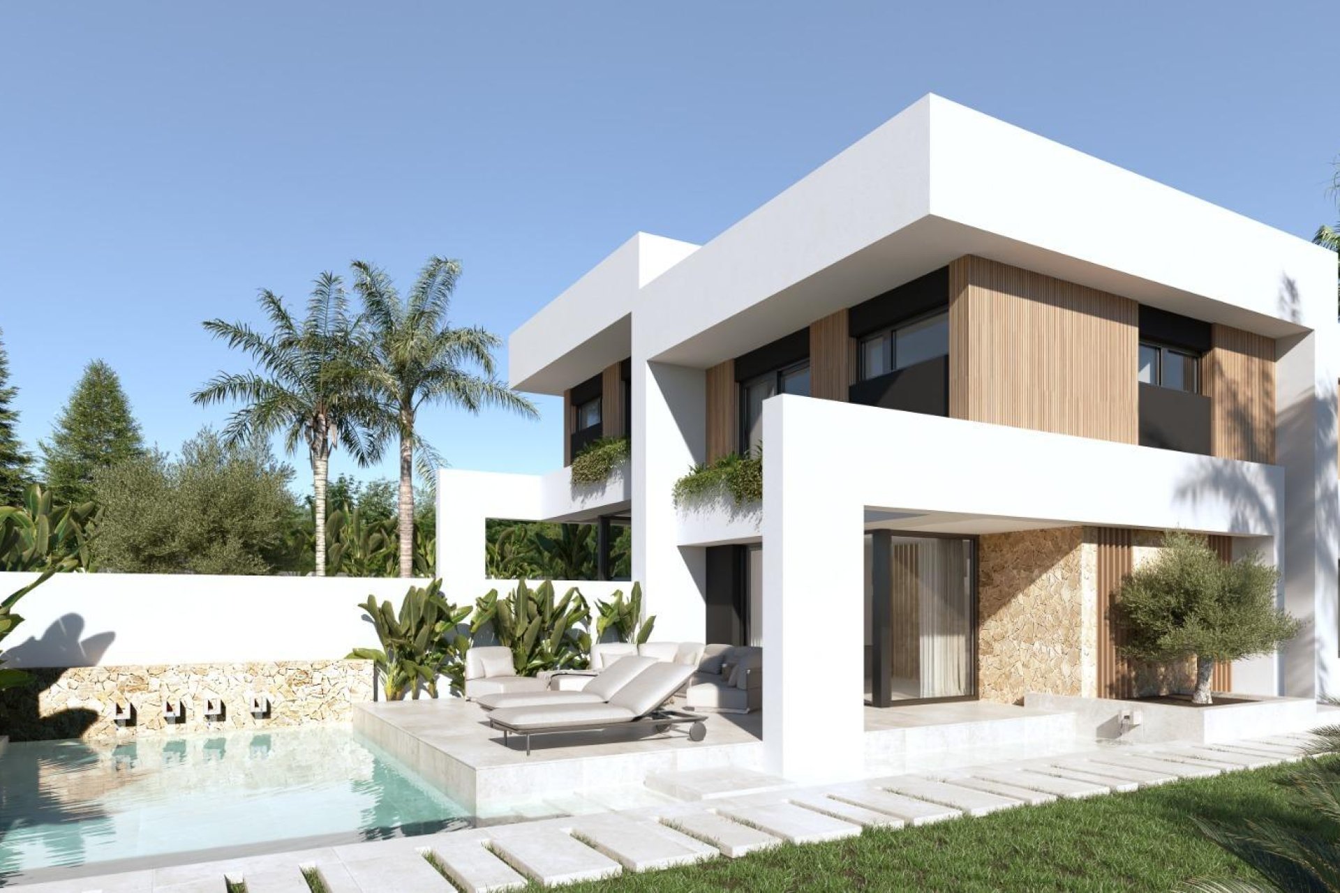 Obra nueva - villa -
Orihuela Costa - Las Filipinas