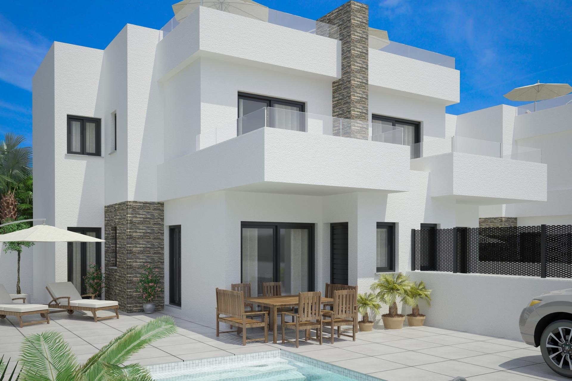 Obra nueva - villa -
Orihuela - Vistabella Golf