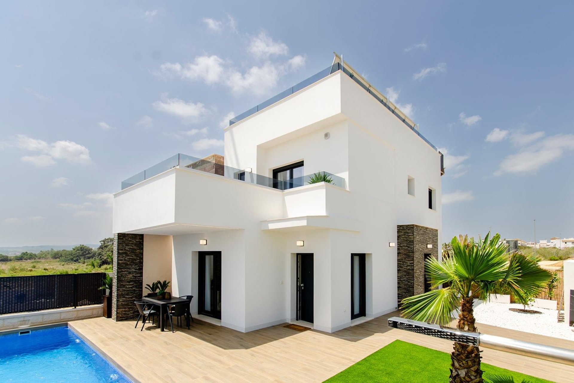 Obra nueva - villa -
Orihuela - Vistabella Golf