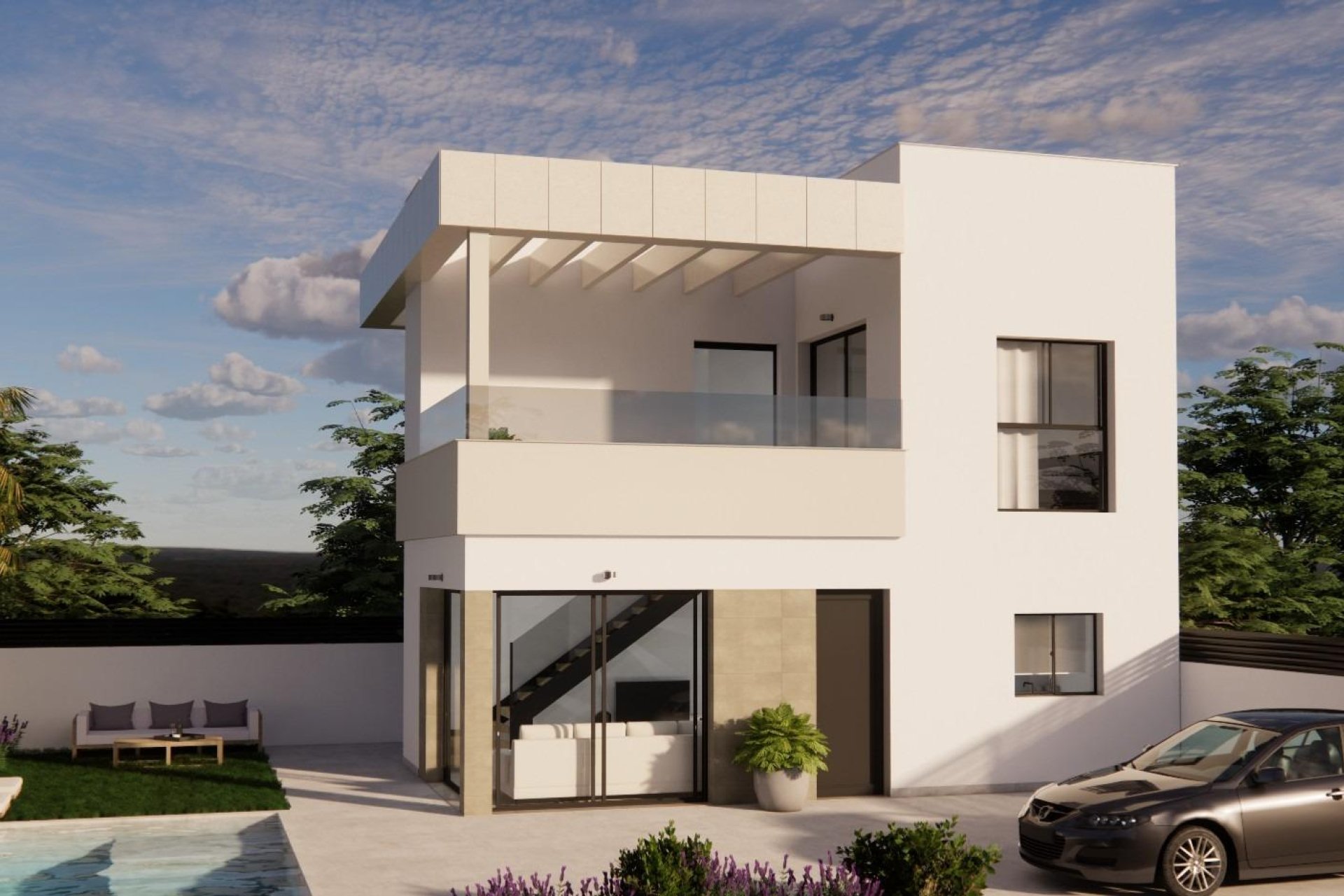 Obra nueva - villa -
Orihuela - Vistabella Golf