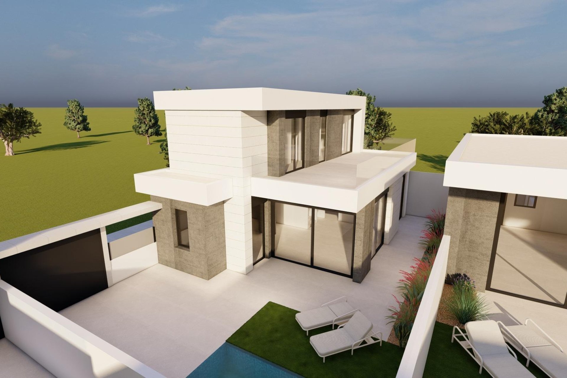 Obra nueva - villa -
Pilar de la Horadada - pueblo