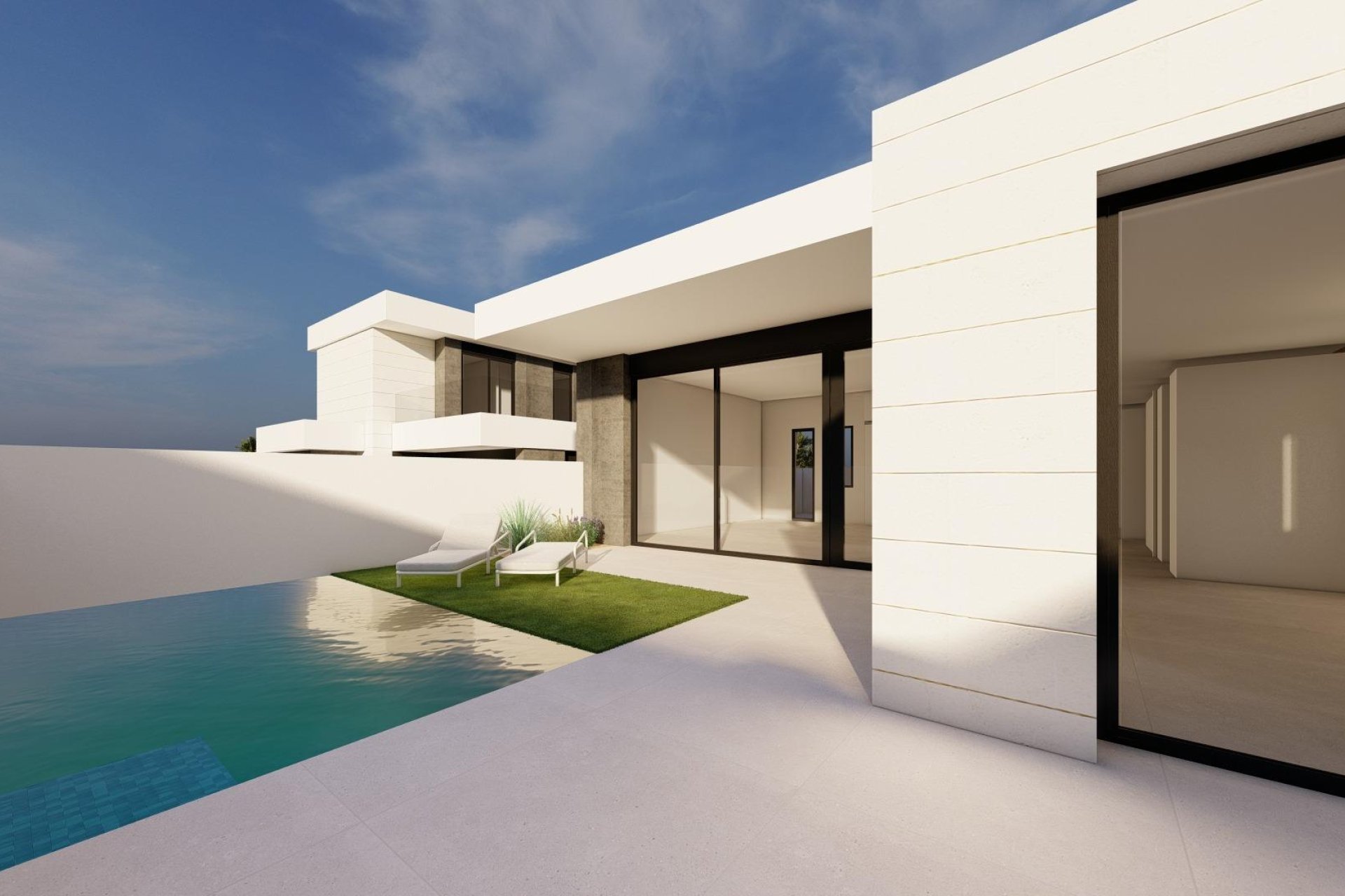 Obra nueva - villa -
Pilar de la Horadada - pueblo