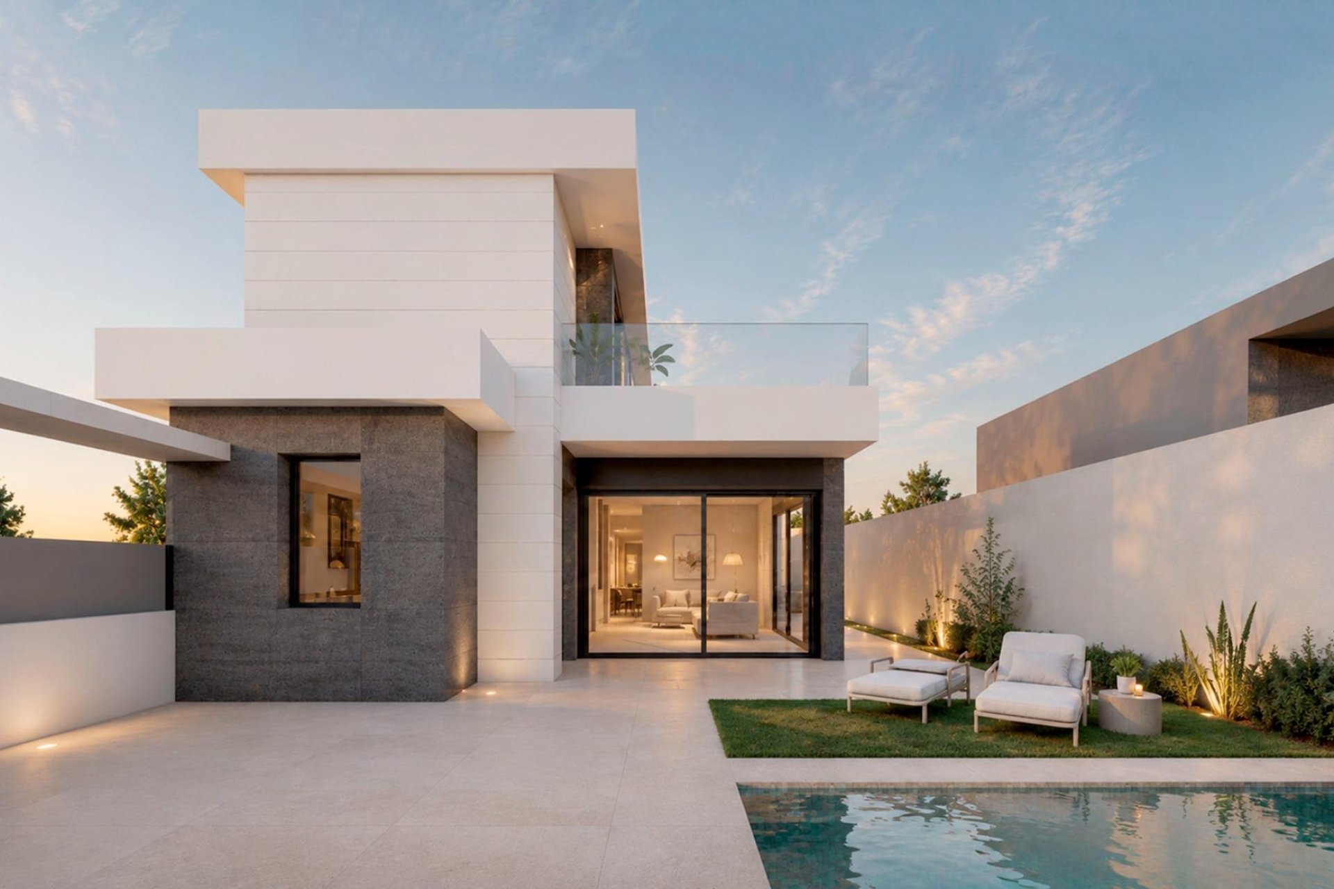 Obra nueva - villa -
Pilar de la Horadada - pueblo