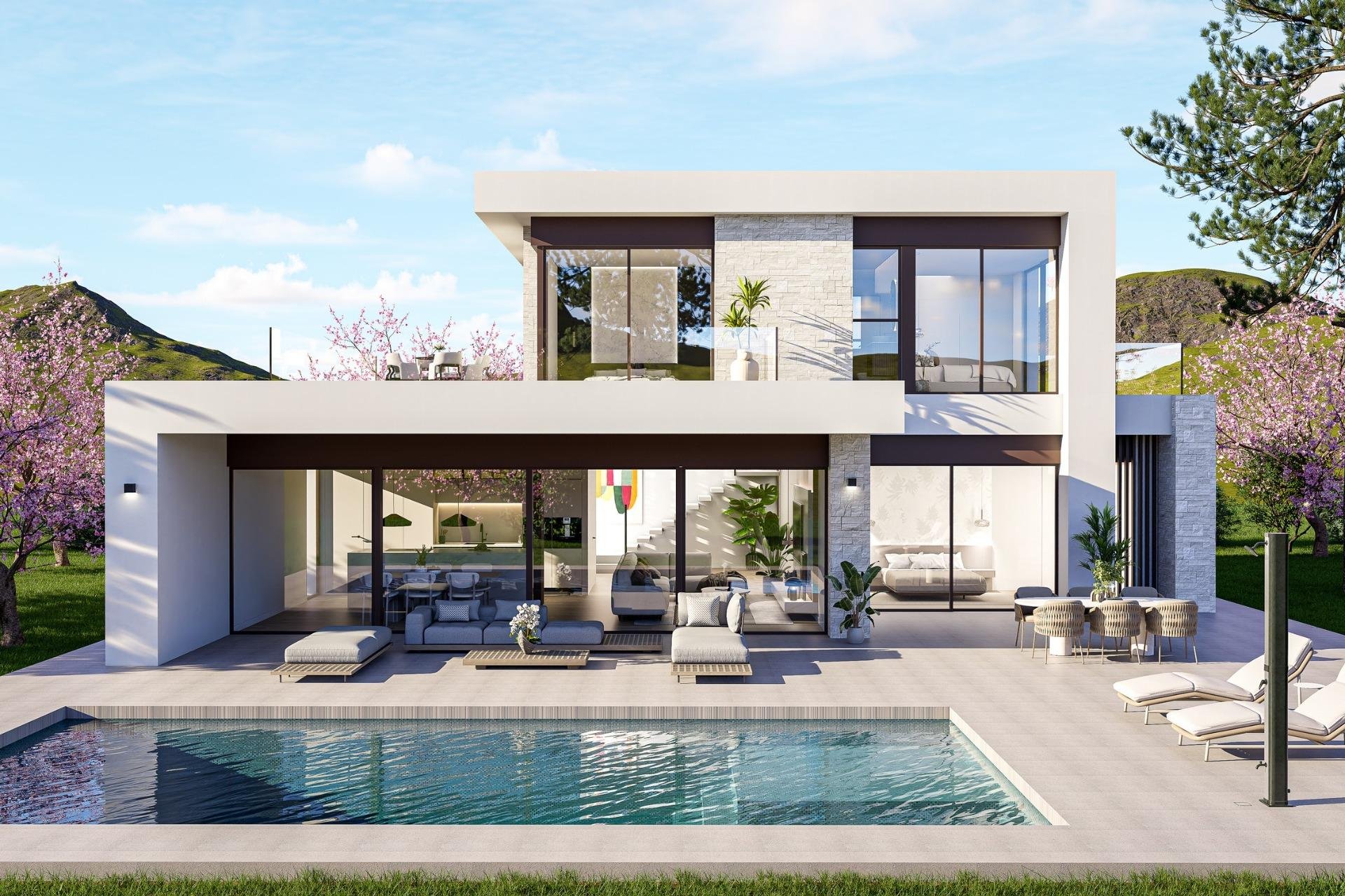 Obra nueva - villa -
Pinoso - Lel