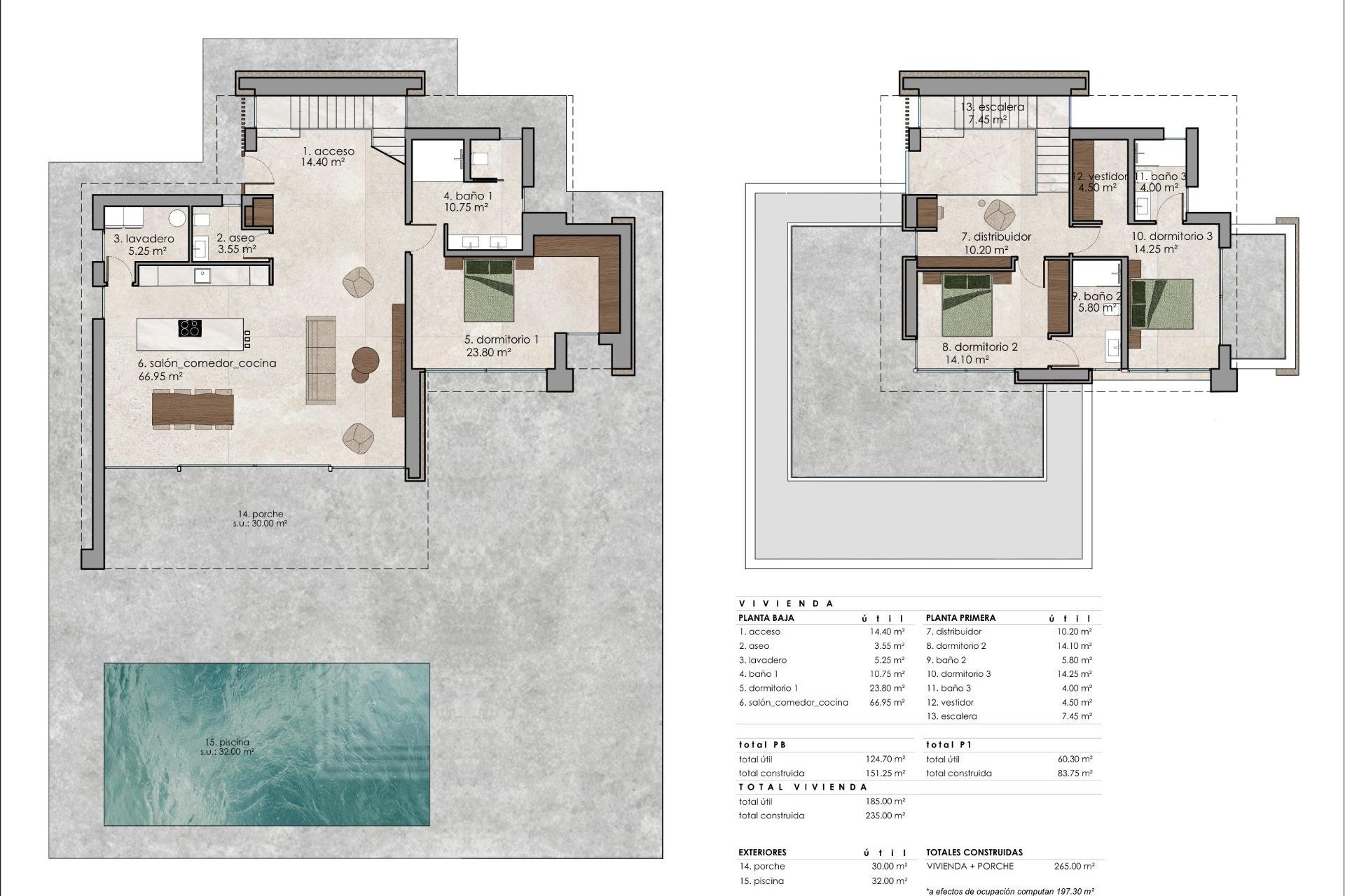 Obra nueva - villa -
Pinoso - Lel